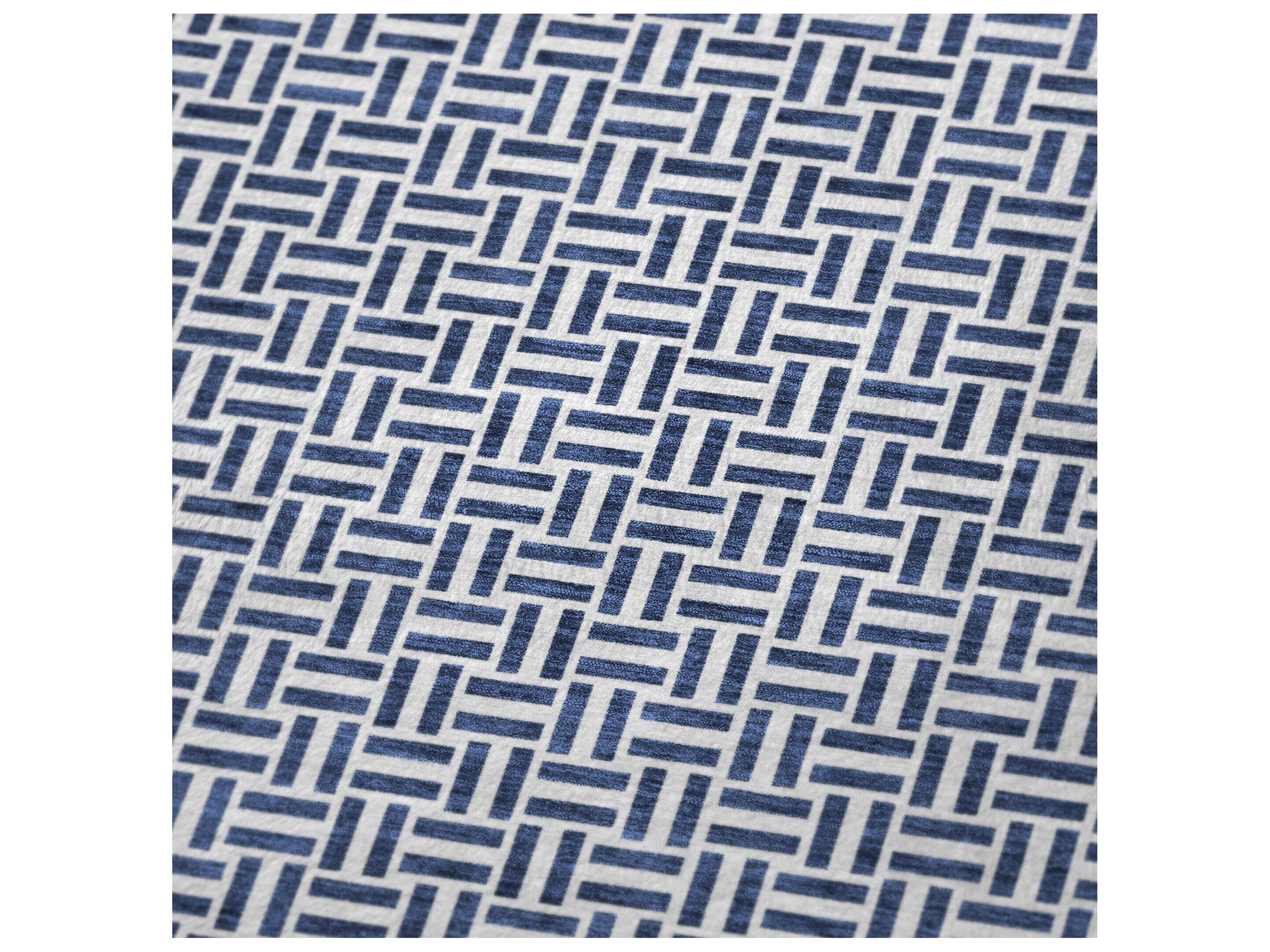Dalyn Sherpa Blue Polyester Throw