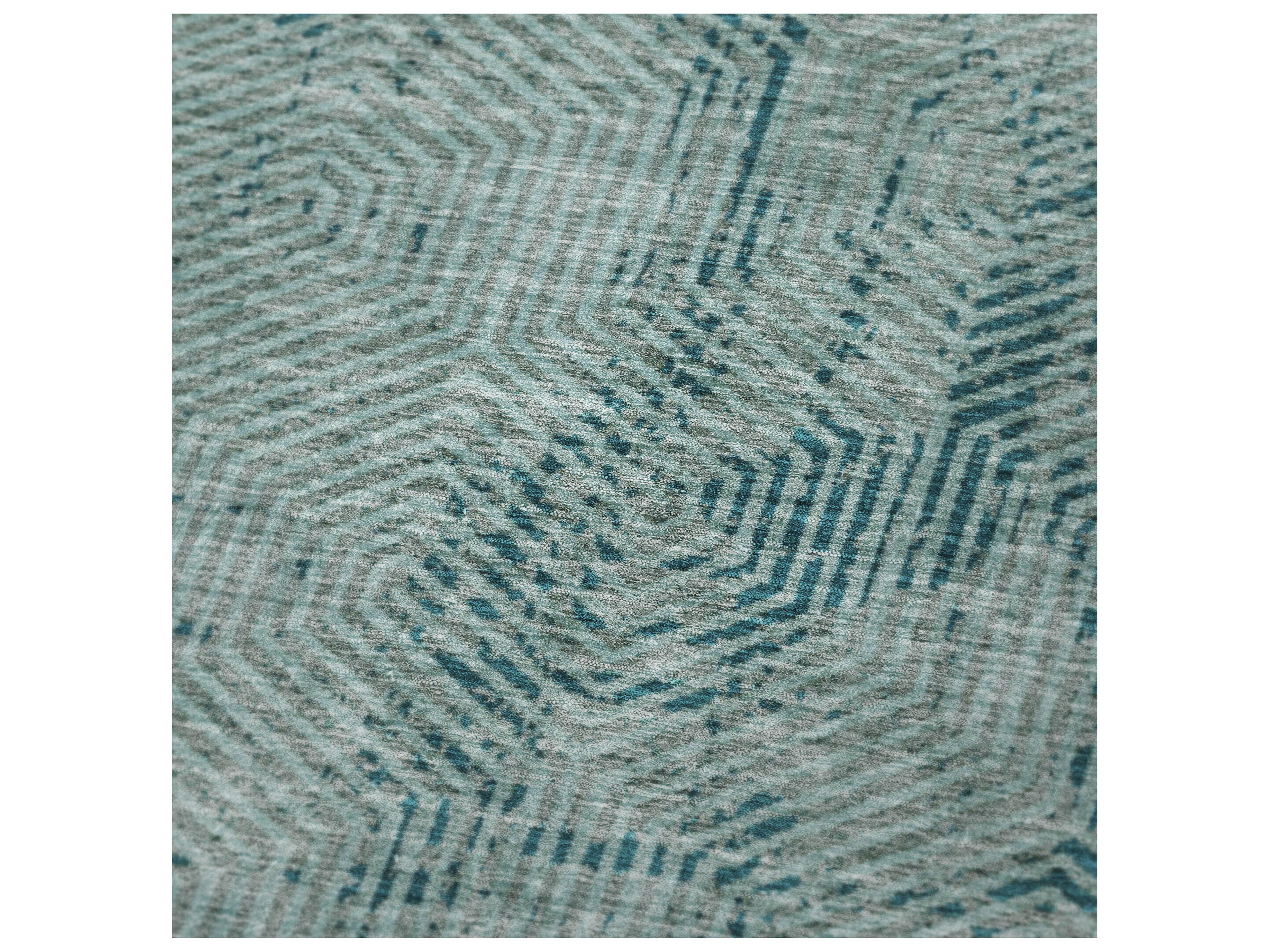 Dalyn Sherpa Teal Polyester Throw