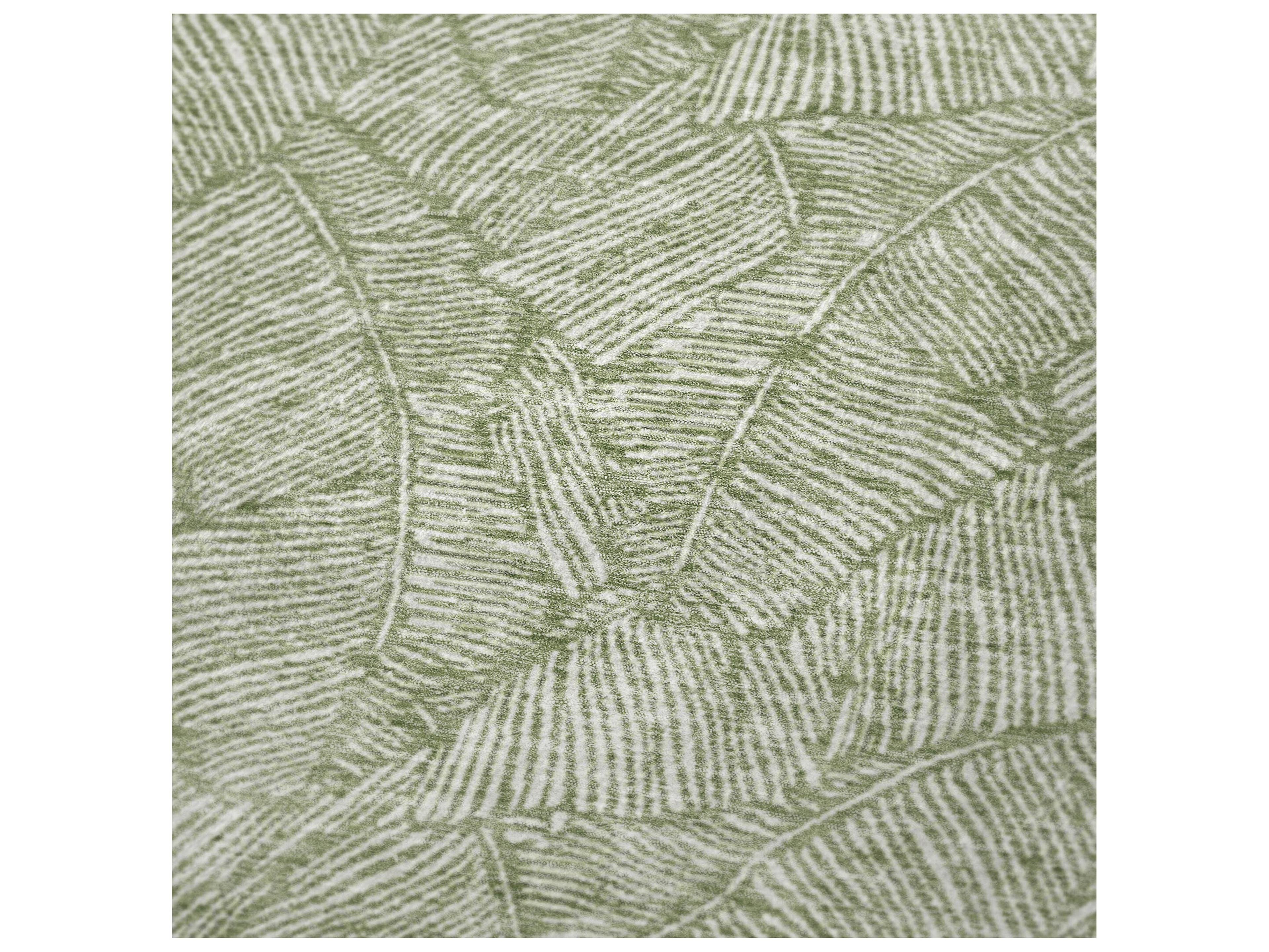 Dalyn Sherpa Green Polyester Throw