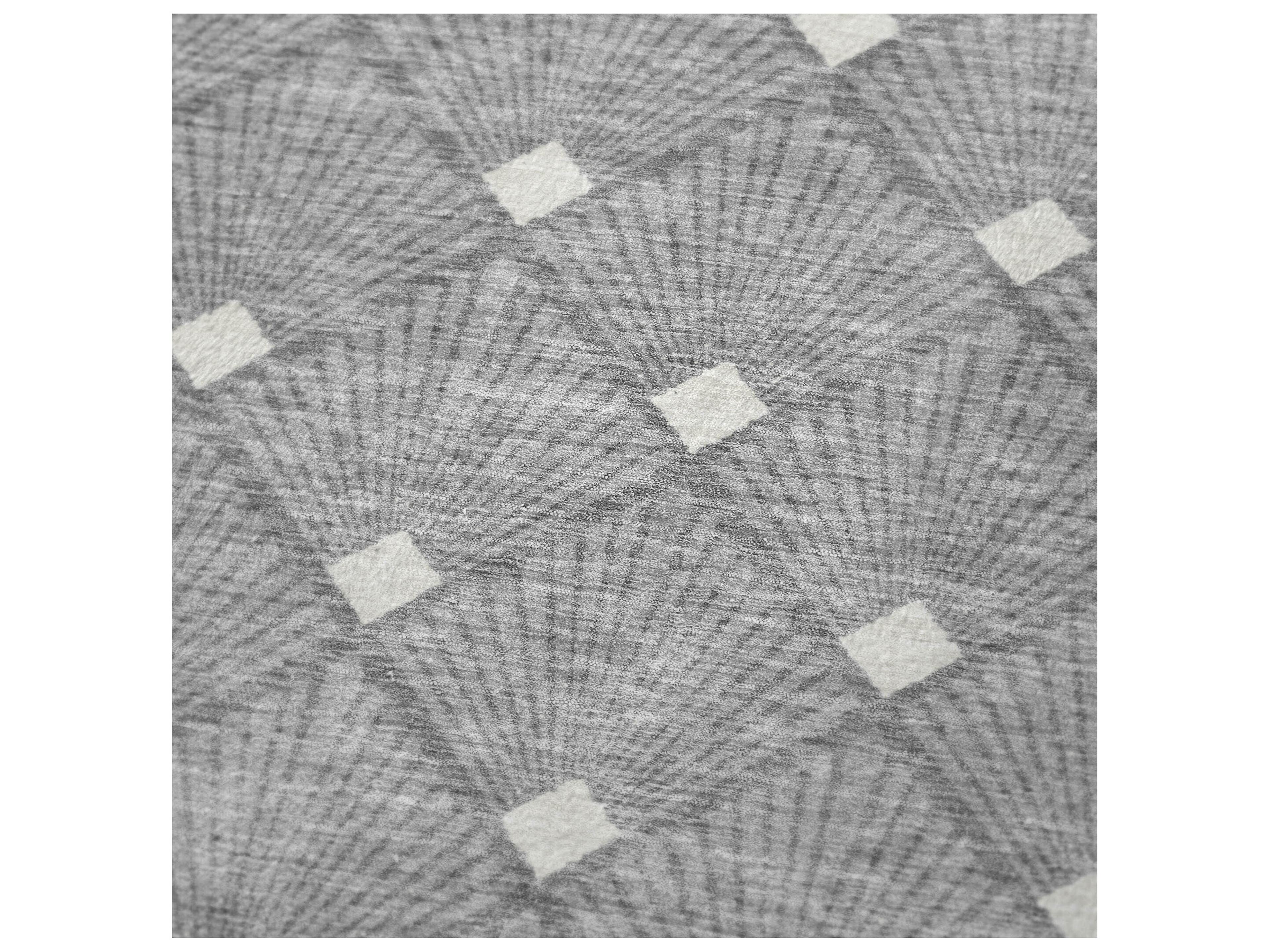 Dalyn Sherpa Gray Polyester Throw