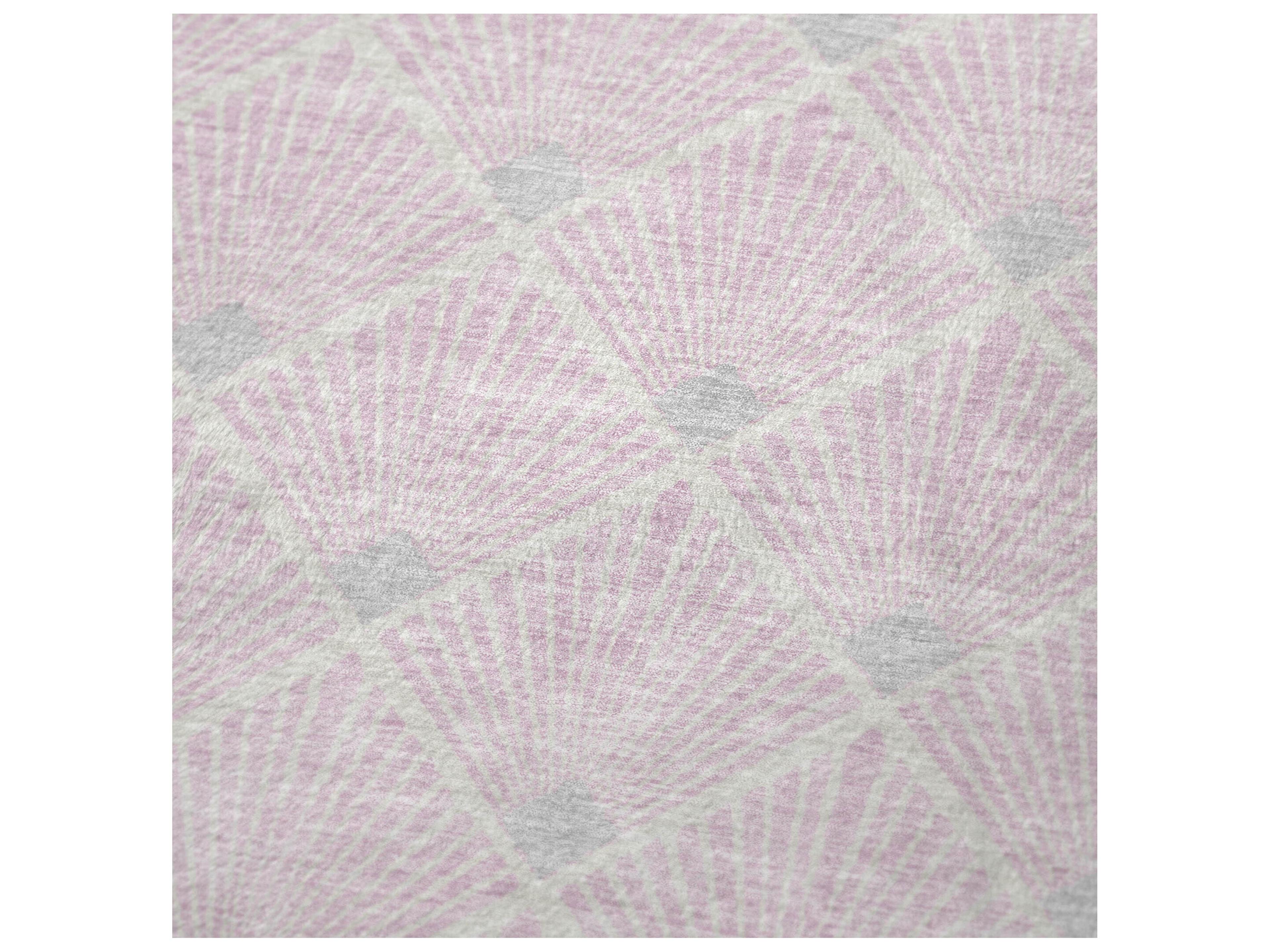 Dalyn Sherpa Pink Polyester Throw