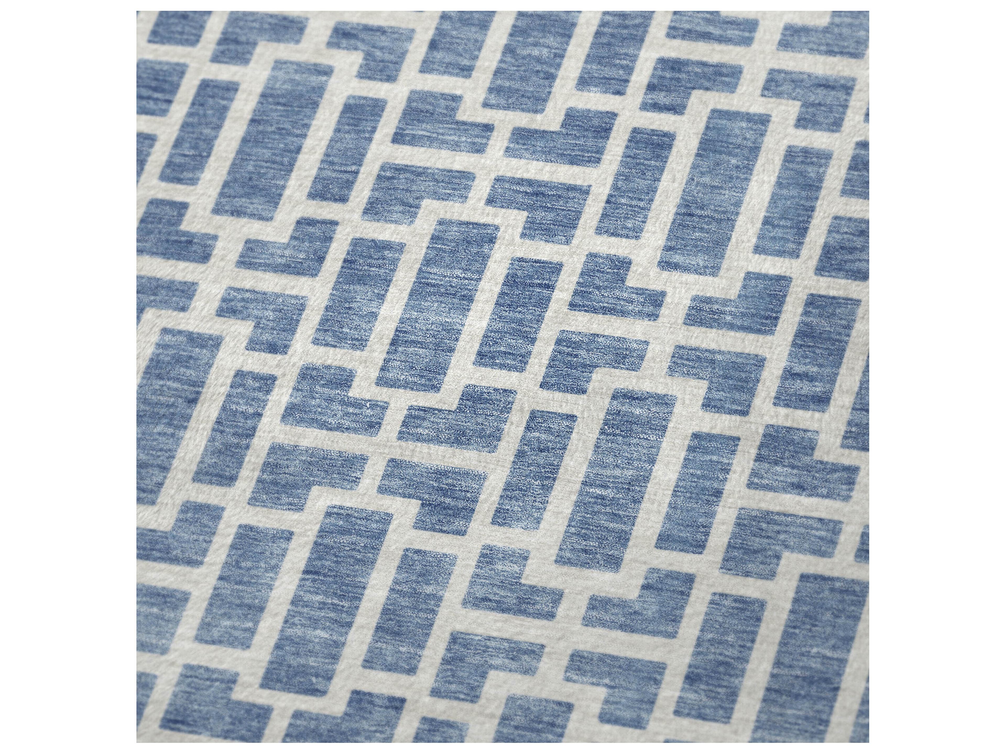 Dalyn Sherpa Blue Polyester Throw