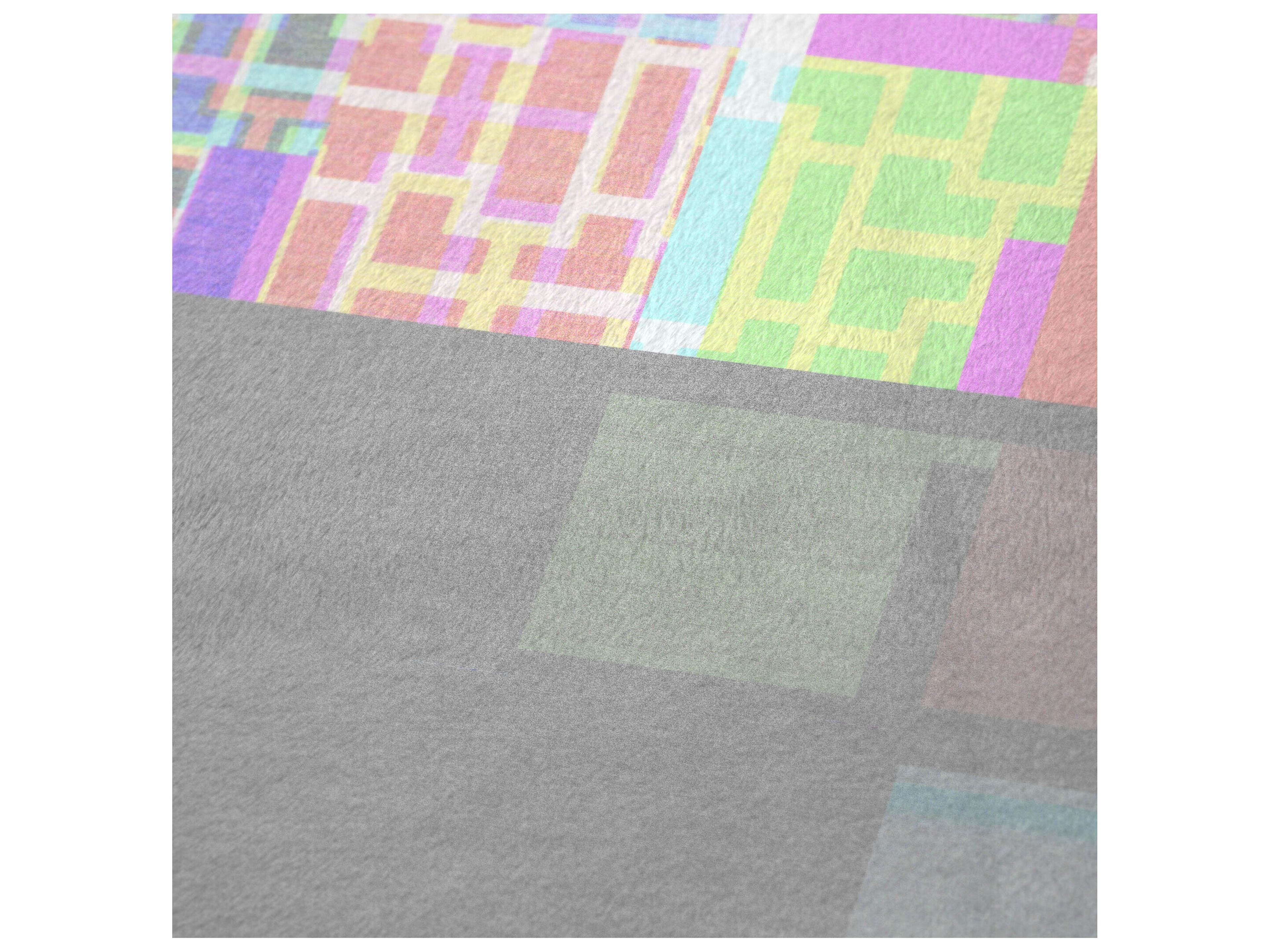 Dalyn Sherpa Blue Polyester Throw