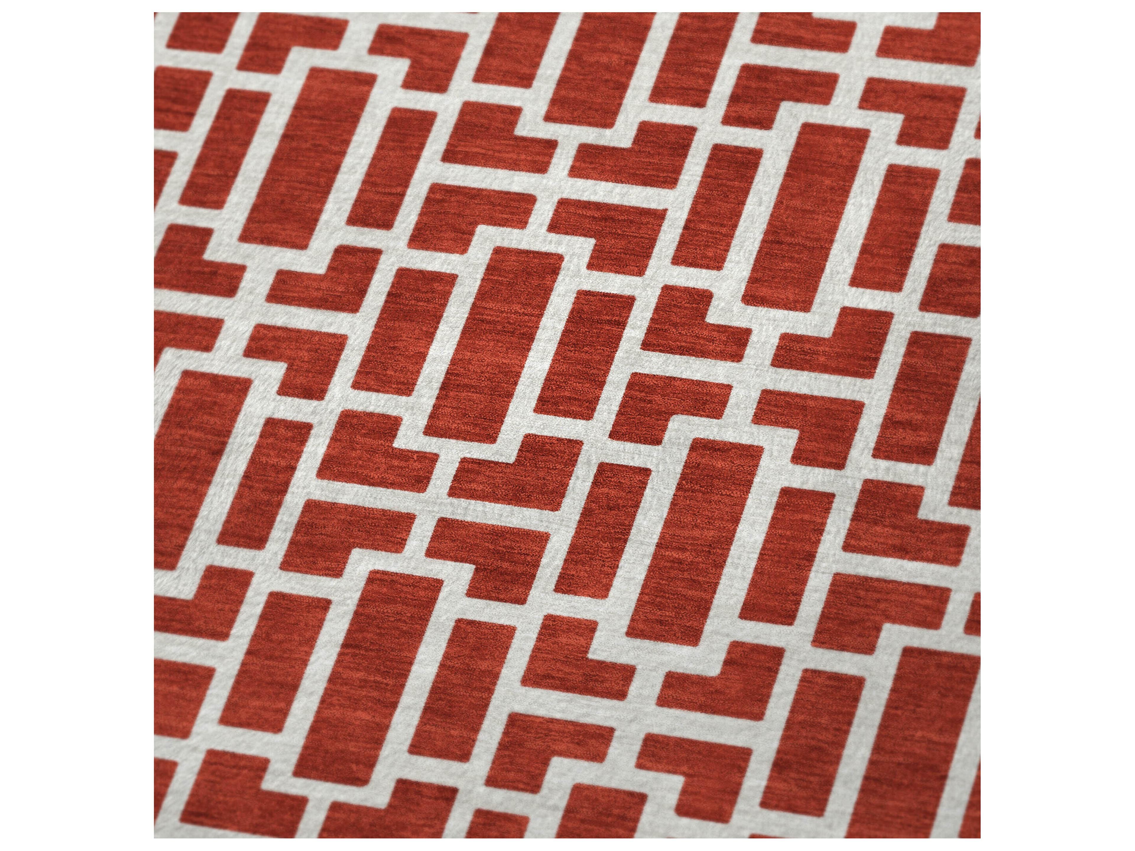 Dalyn Sherpa Red Polyester Throw