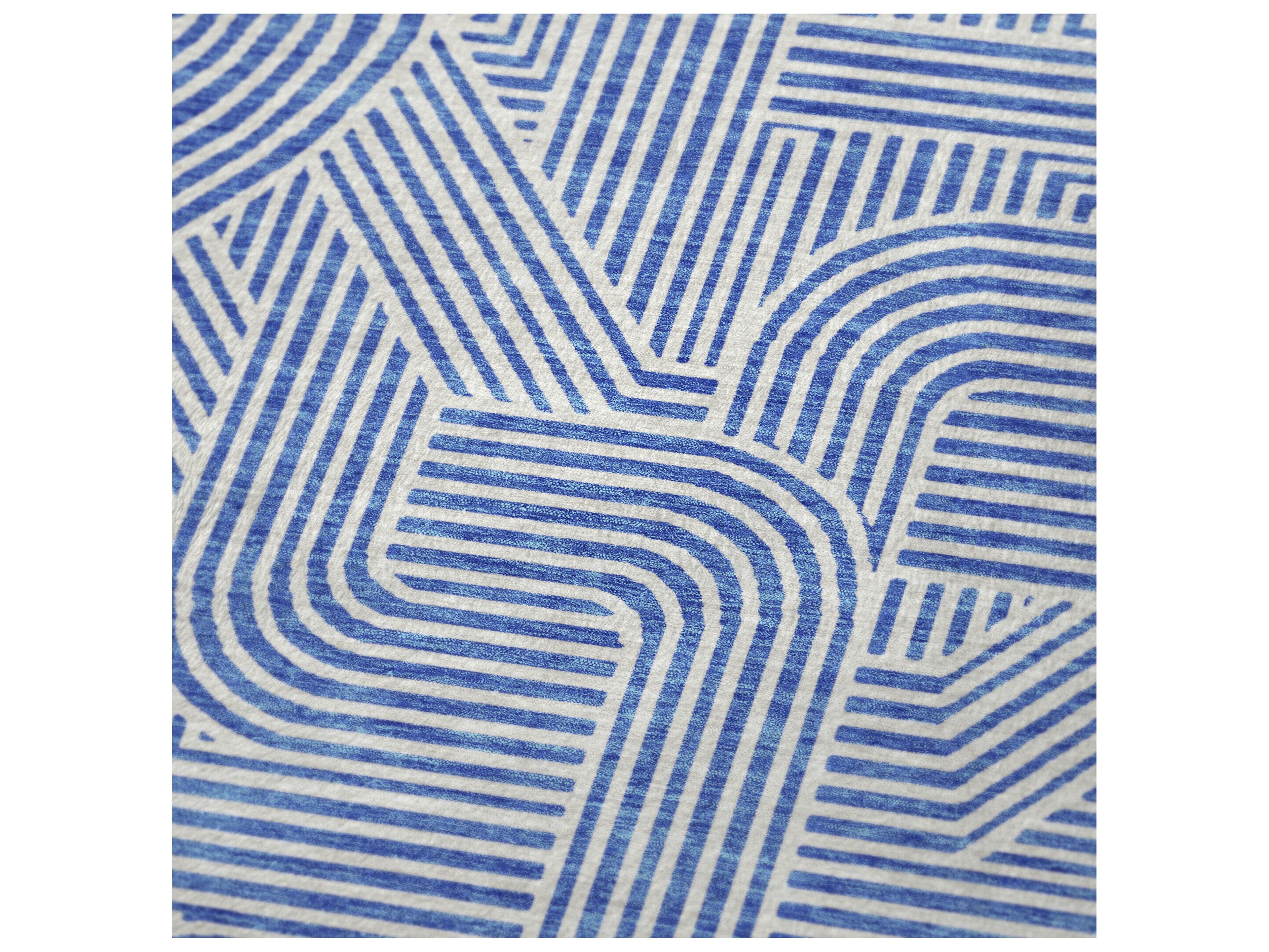 Dalyn Sherpa Blue Polyester Throw