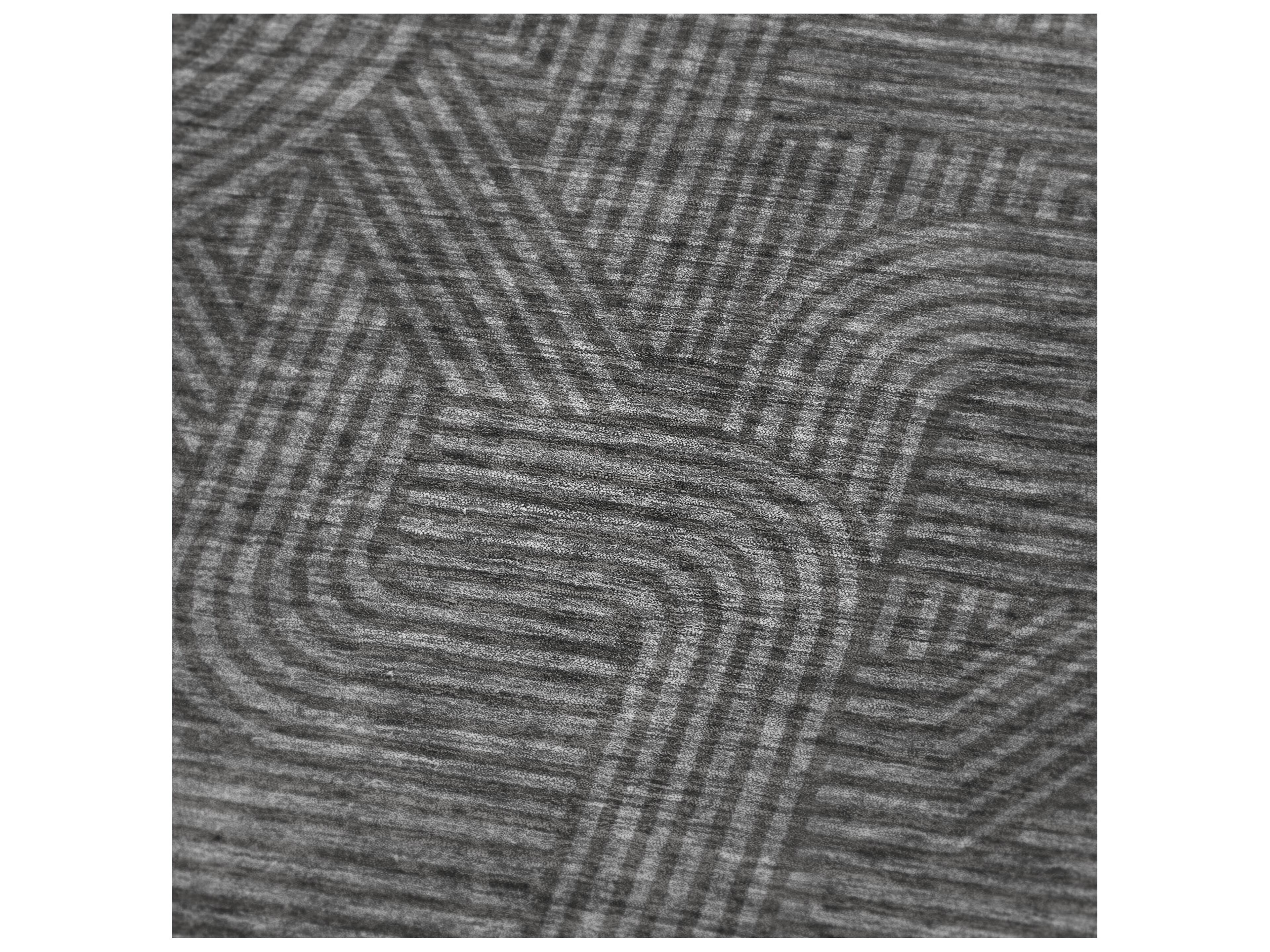 Dalyn Sherpa Gray Polyester Throw