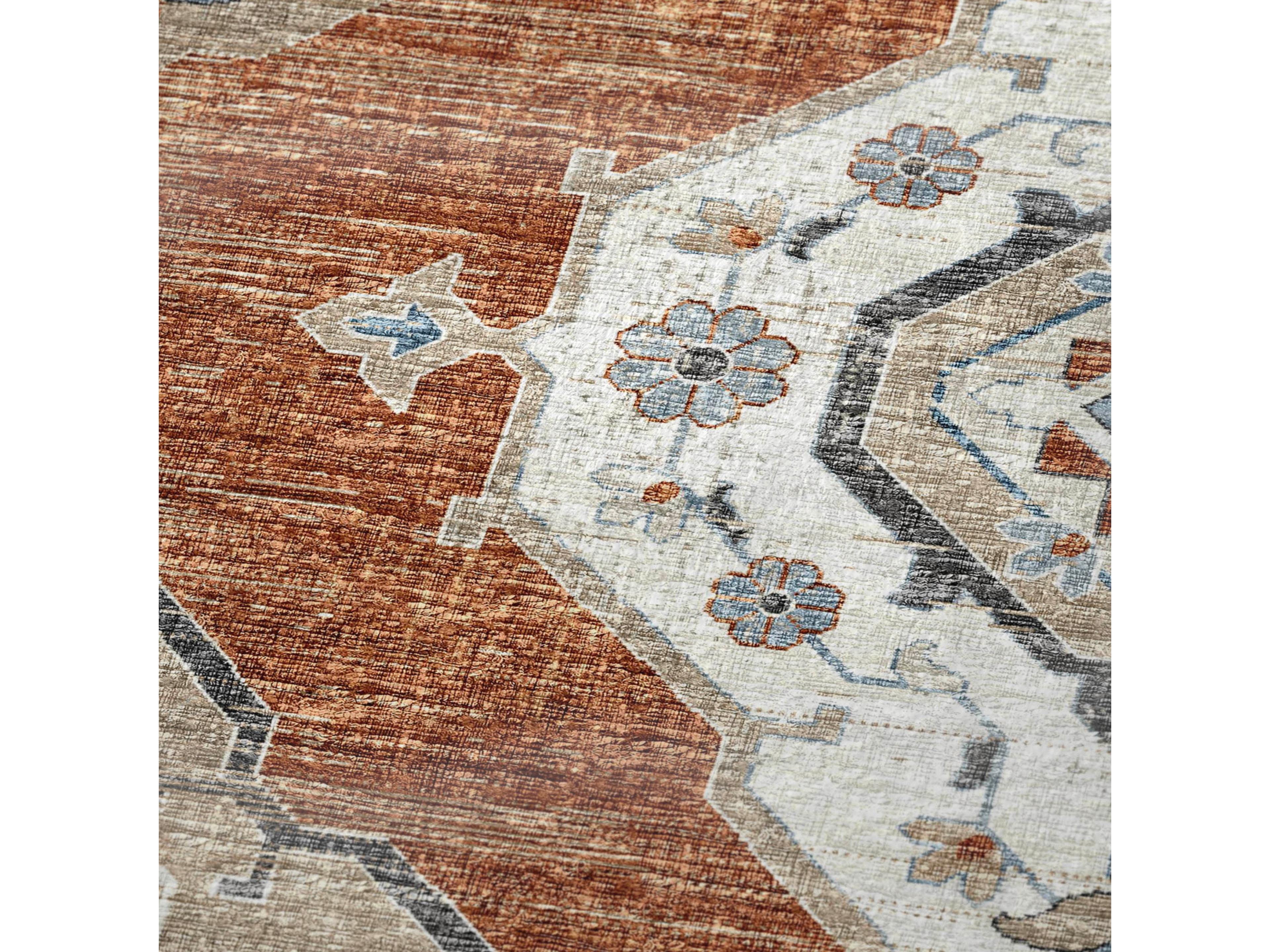 Dalyn Sherpa Orange Polyester Throw