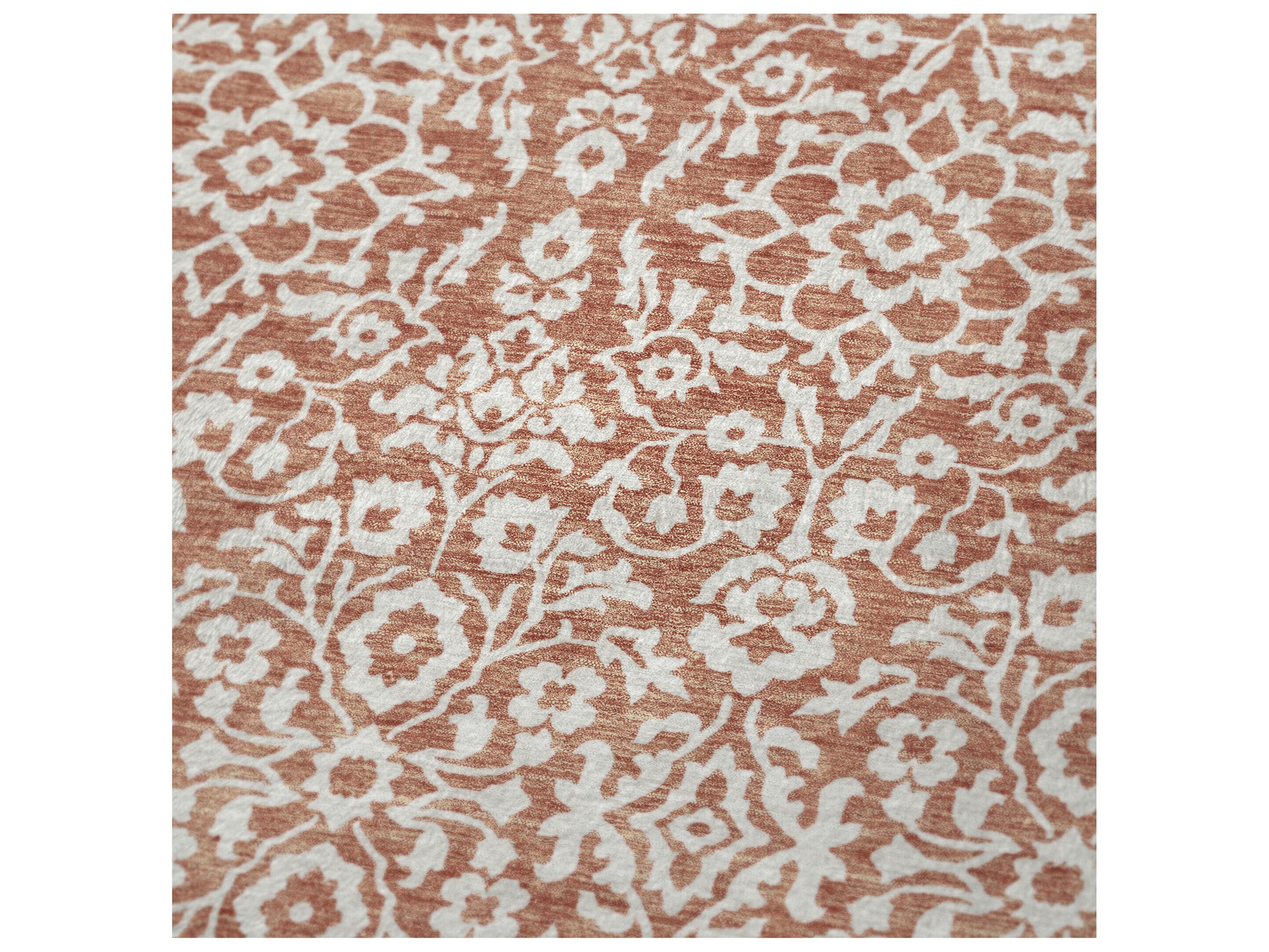 Dalyn Sherpa Orange Polyester Throw