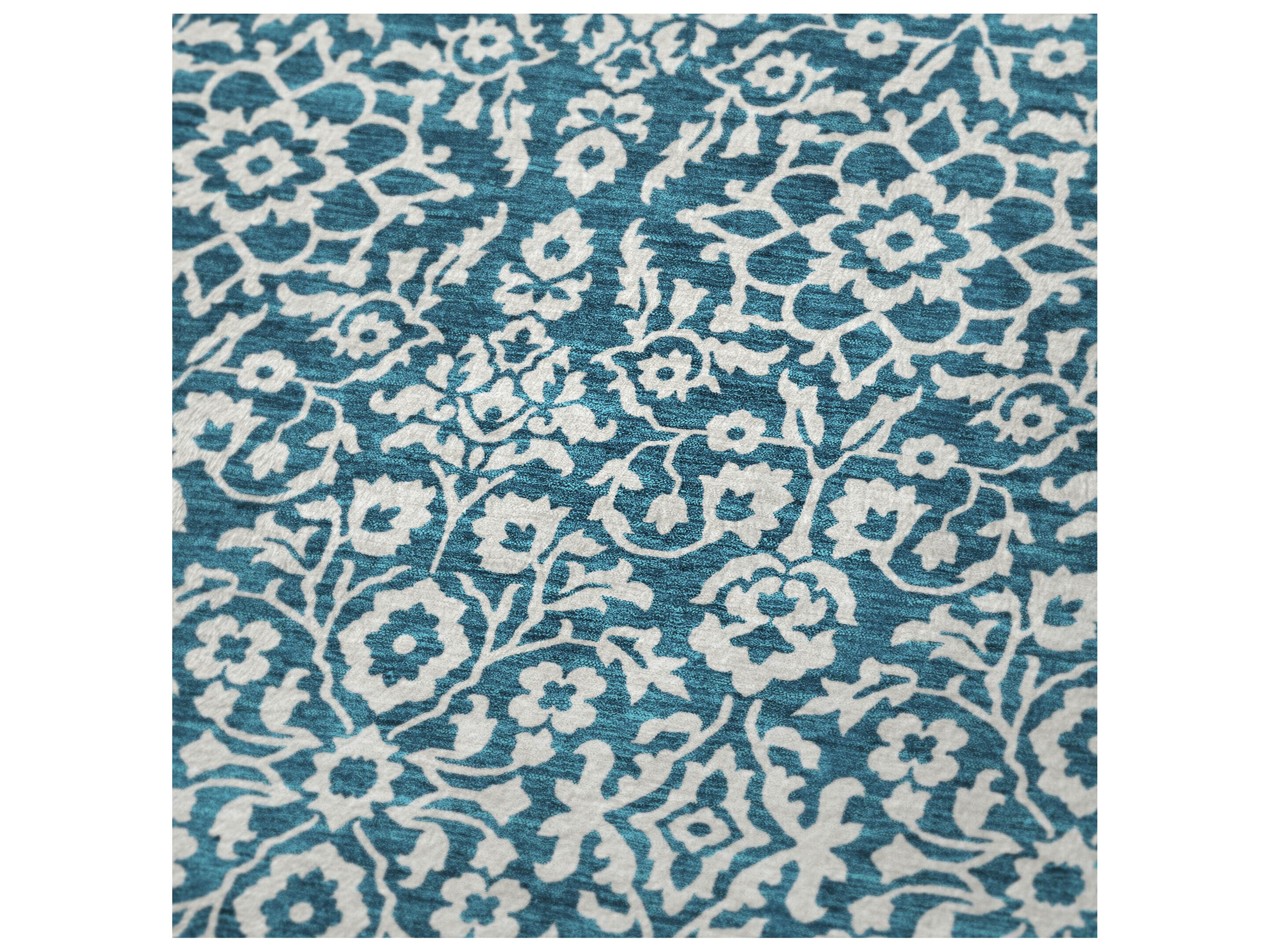 Dalyn Sherpa Teal Polyester Throw