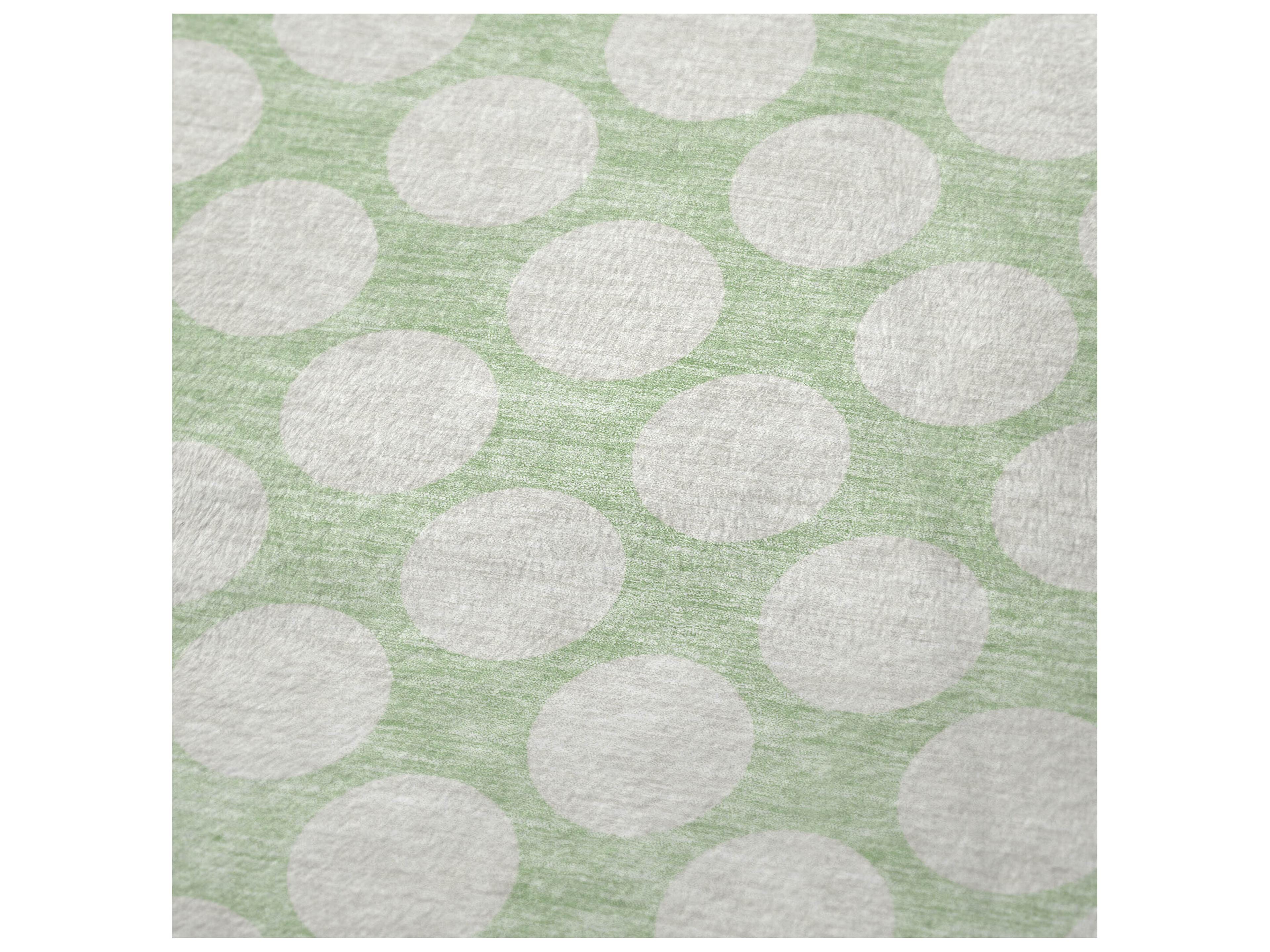 Dalyn Sherpa Green Polyester Throw