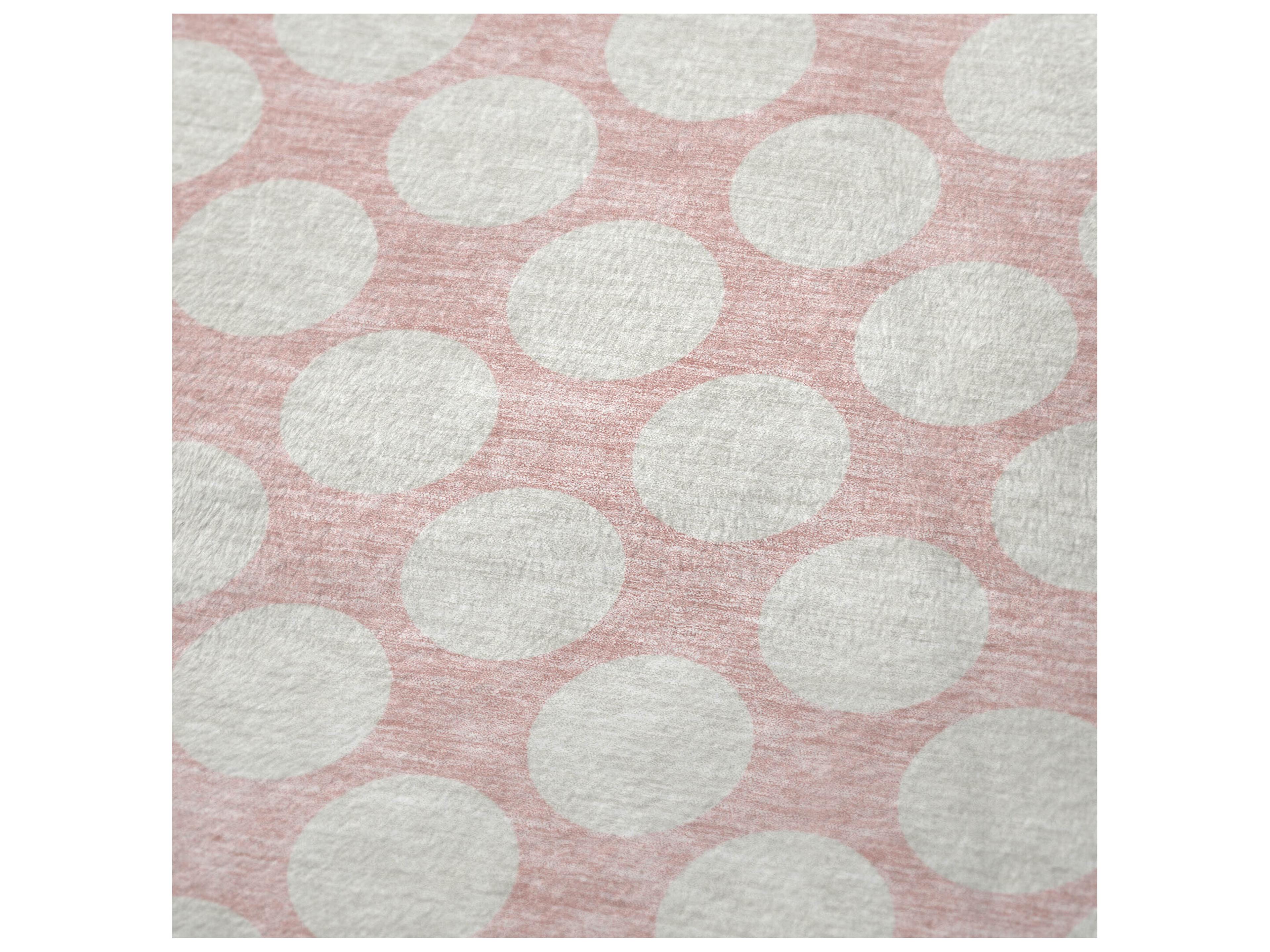 Dalyn Sherpa Pink Polyester Throw