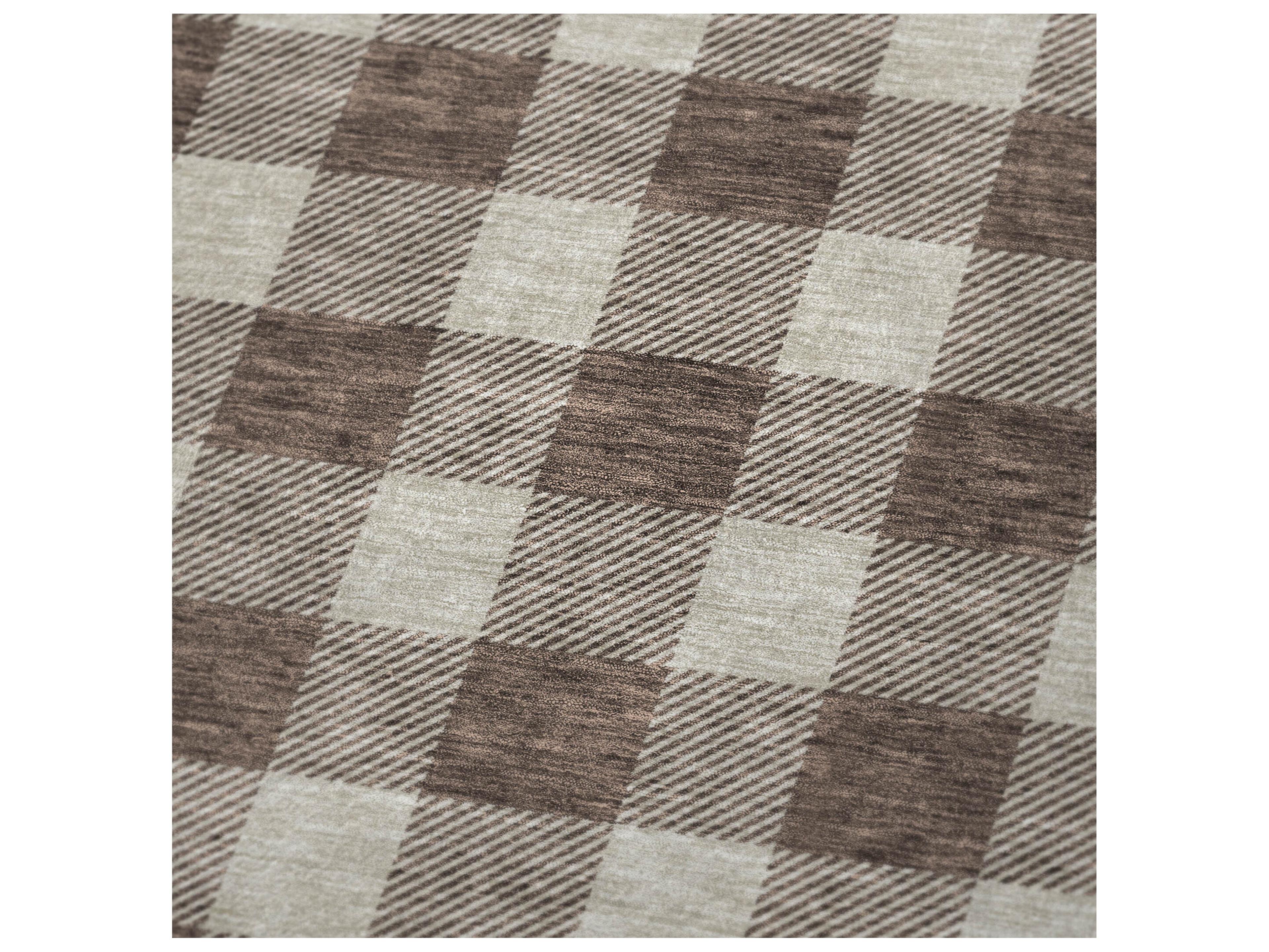 Dalyn Sherpa Brown Polyester Throw