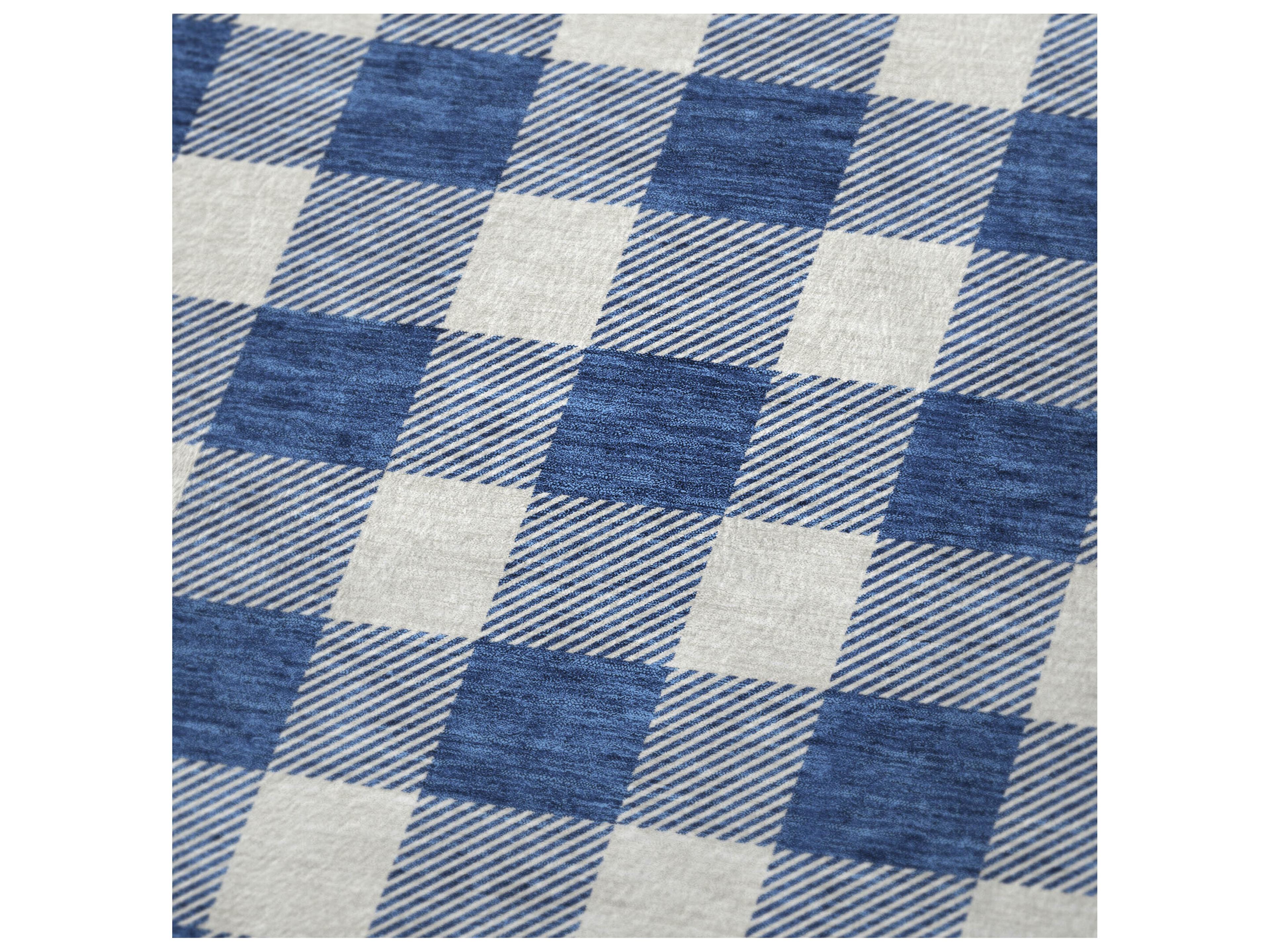 Dalyn Sherpa Blue Polyester Throw