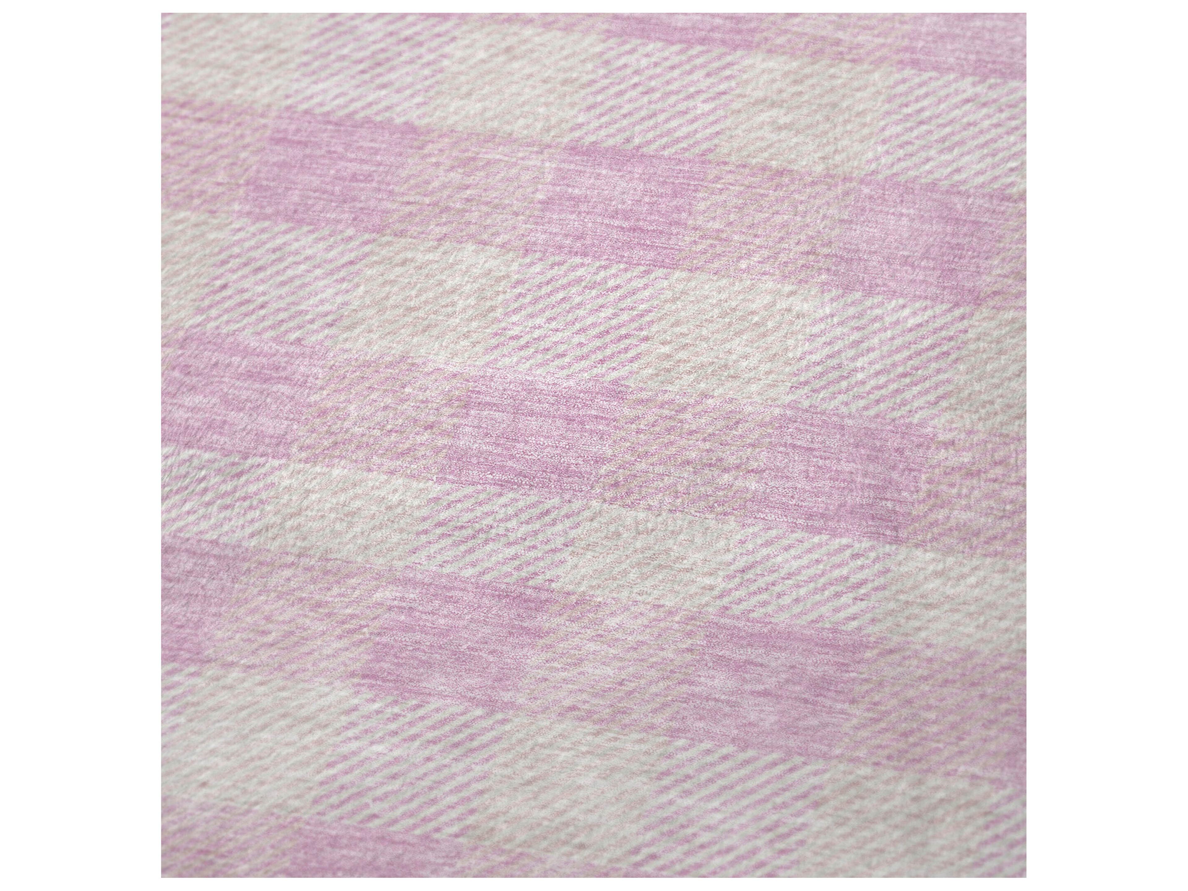 Dalyn Sherpa Pink Polyester Throw