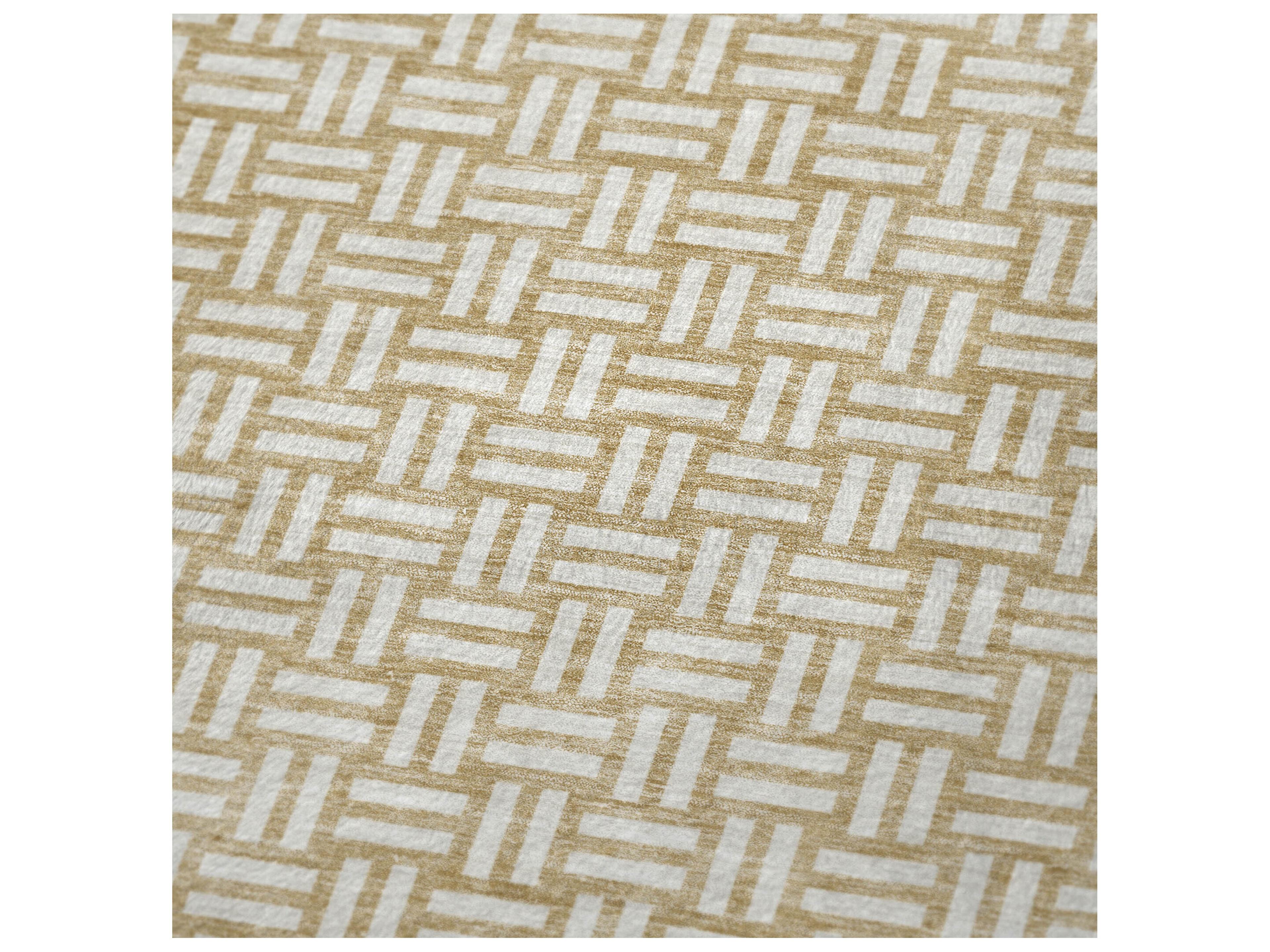 Dalyn Sherpa Gold Polyester Throw