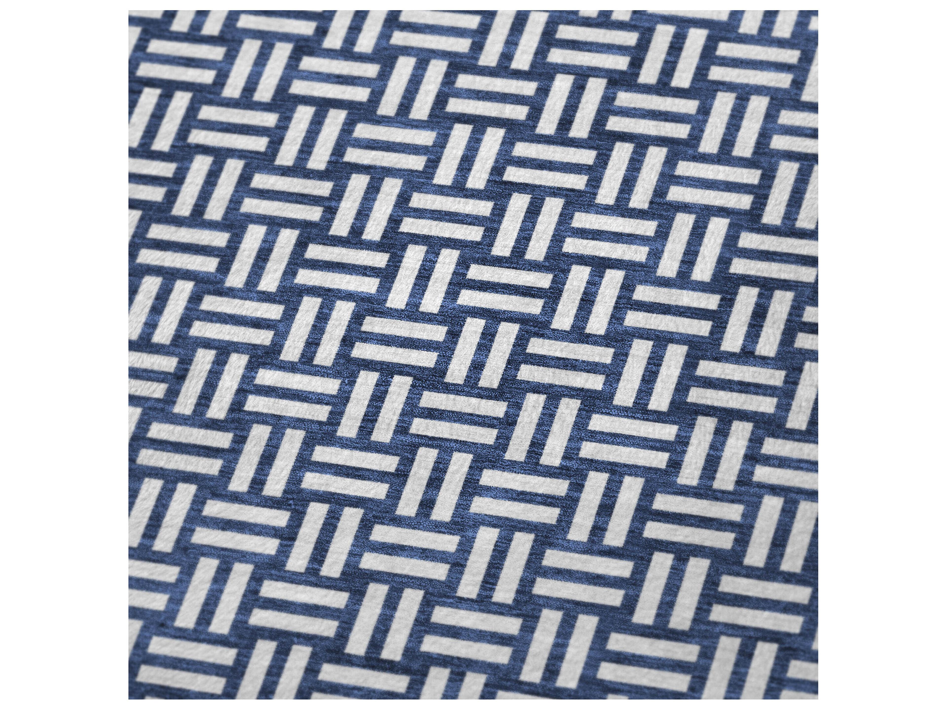 Dalyn Sherpa Blue Polyester Throw