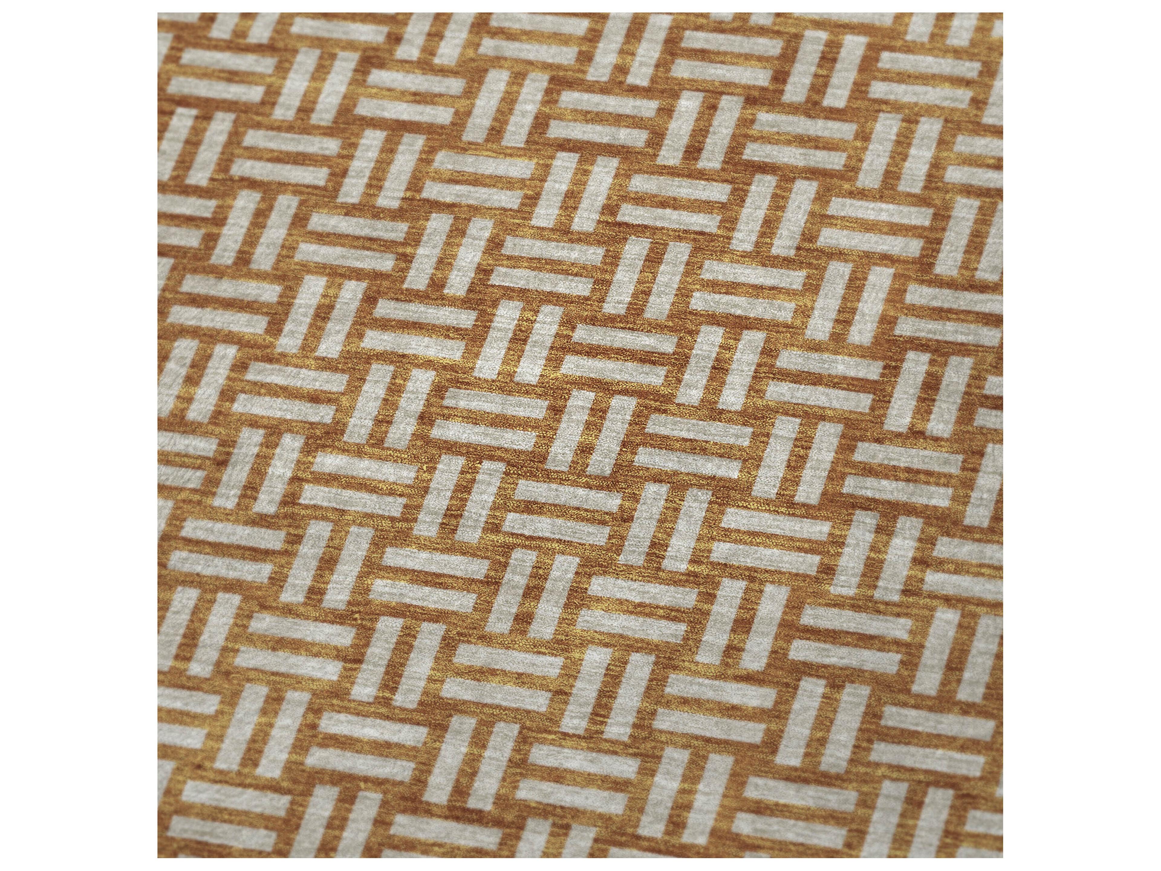 Dalyn Sherpa Orange Polyester Throw