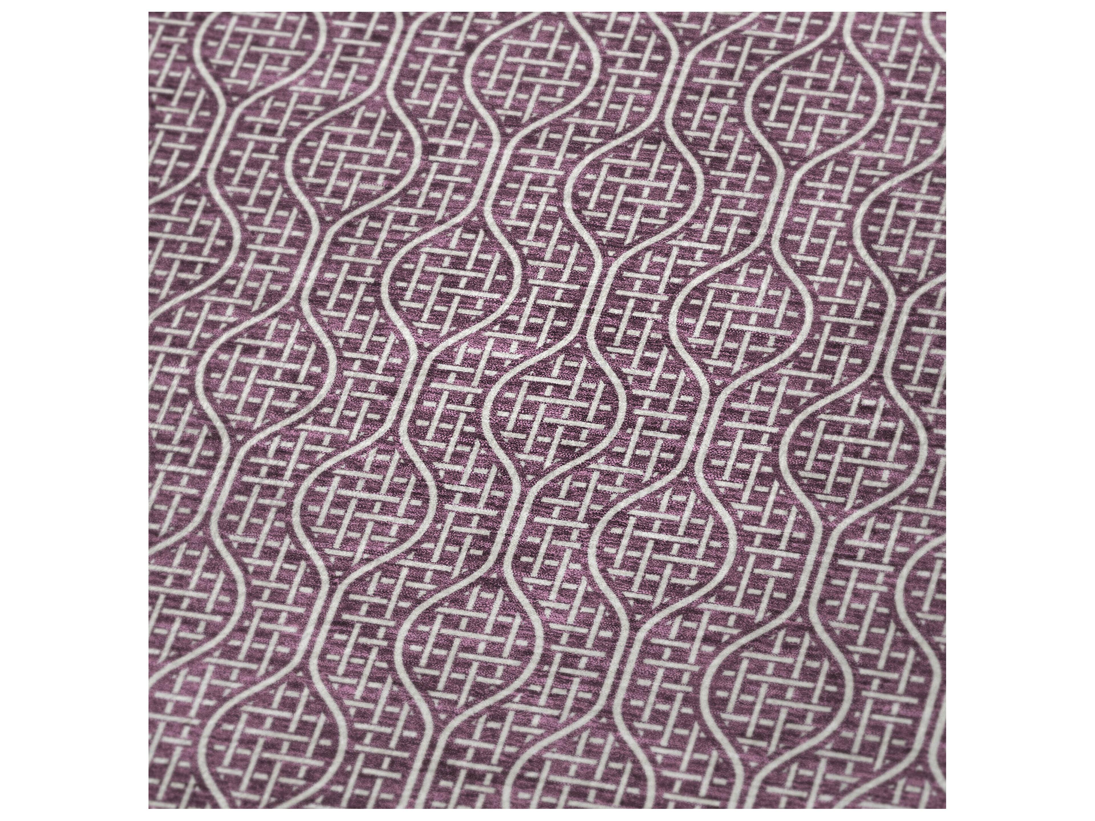 Dalyn Sherpa Purple Polyester Throw