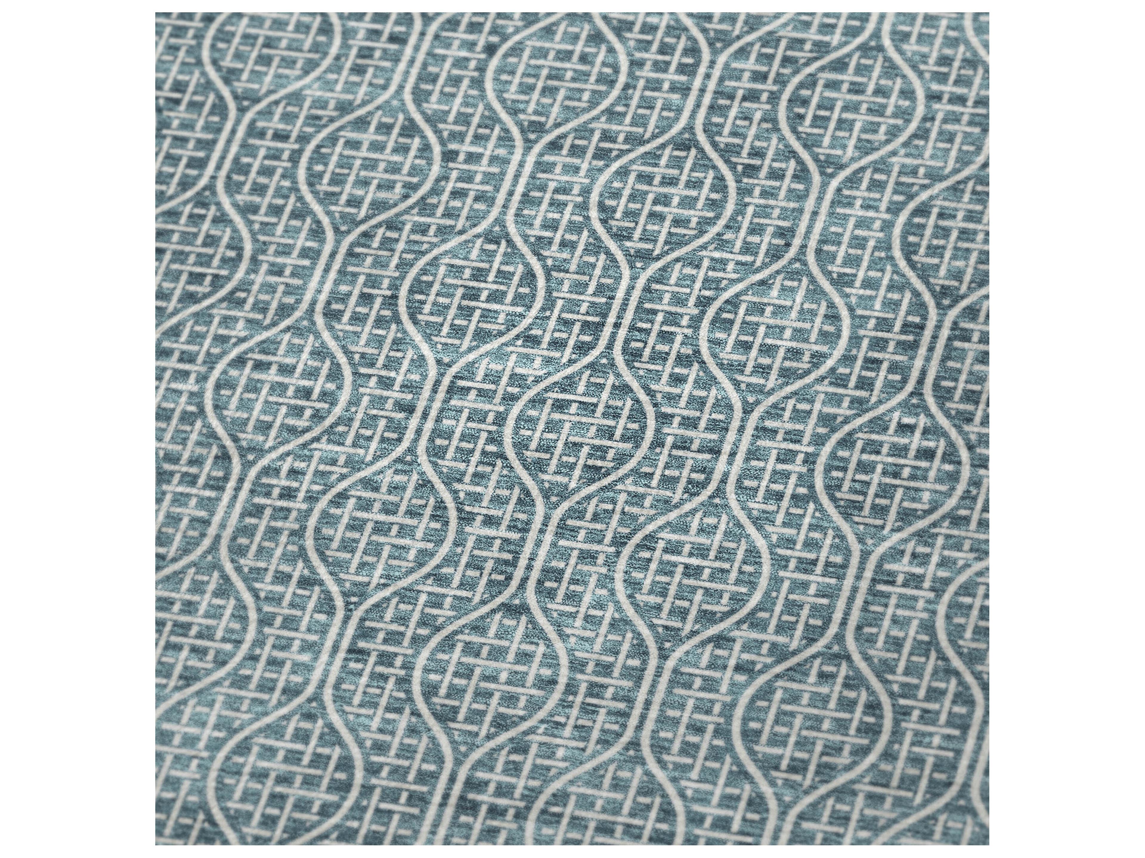 Dalyn Sherpa Teal Polyester Throw