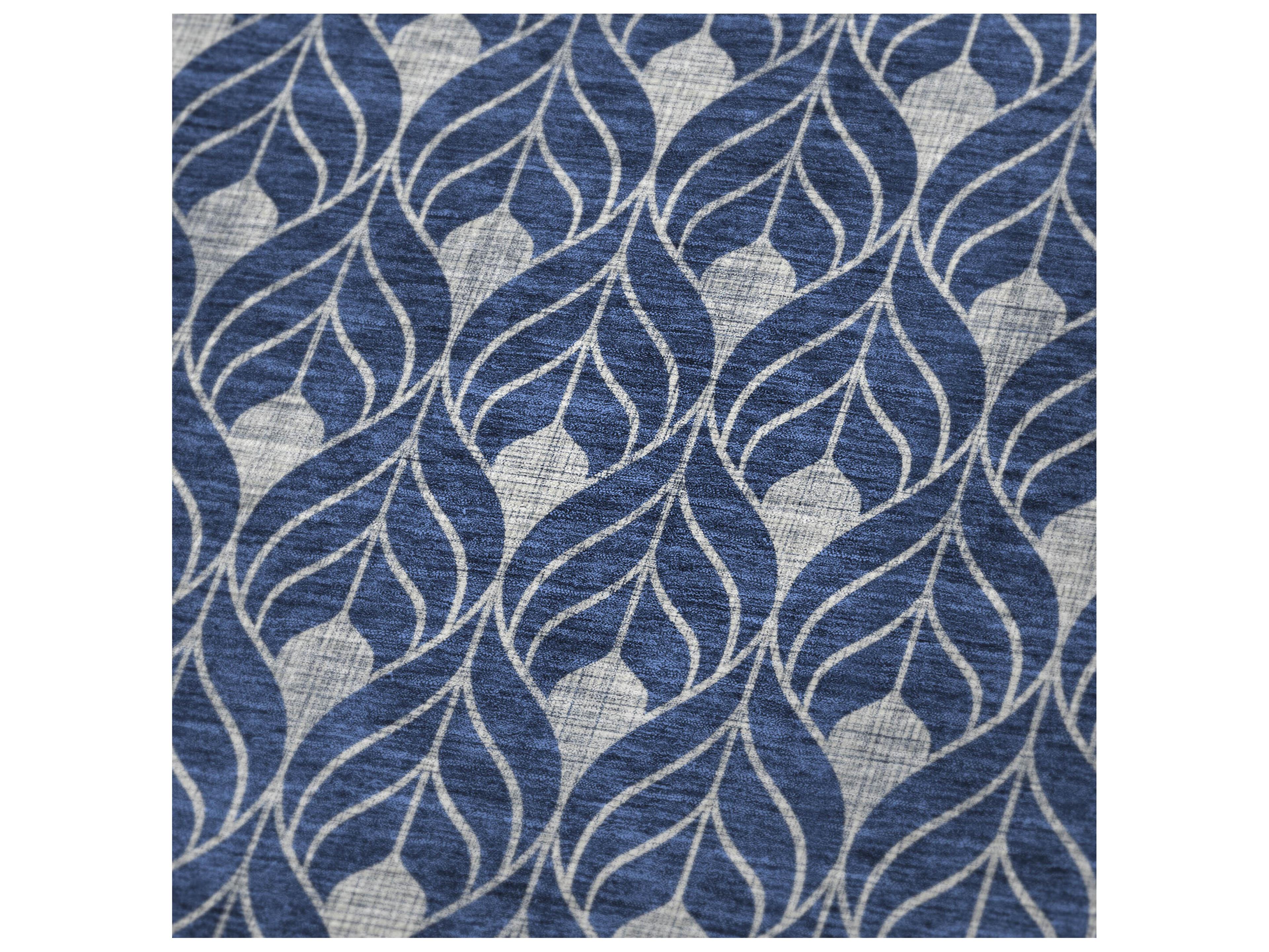Dalyn Sherpa Blue Polyester Throw