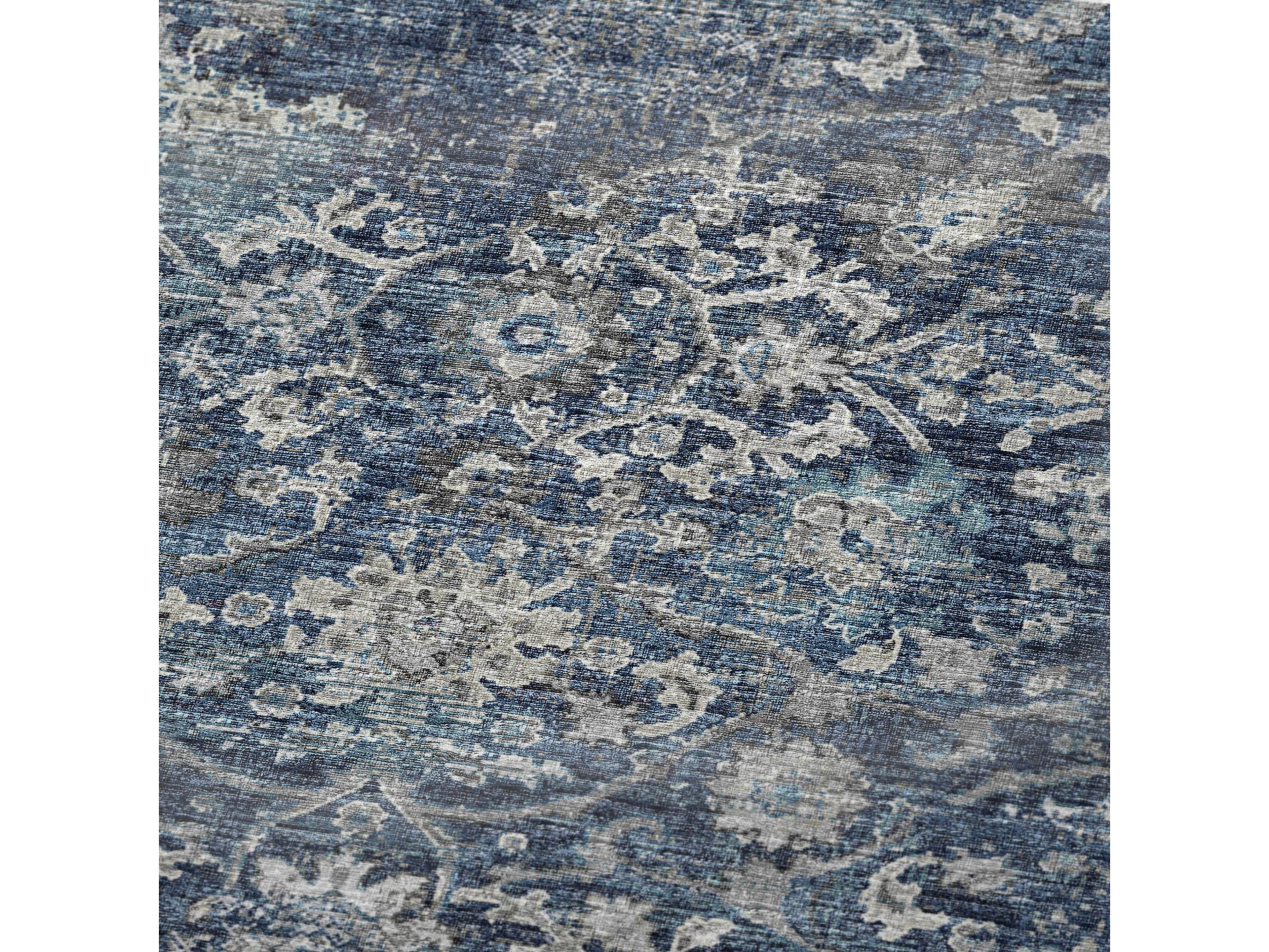 Dalyn Sherpa Blue Polyester Throw