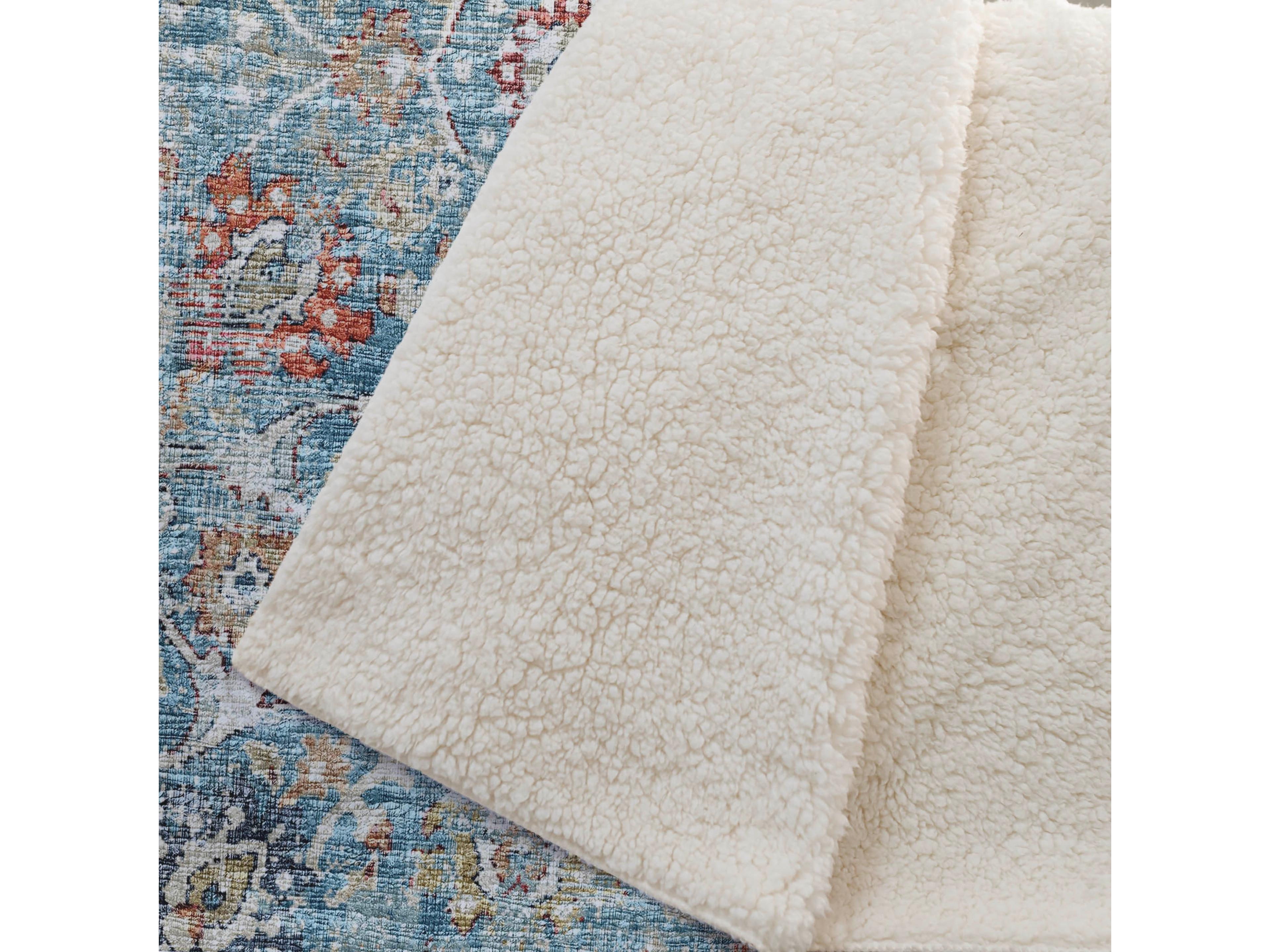 Dalyn Sherpa Multi Polyester Throw