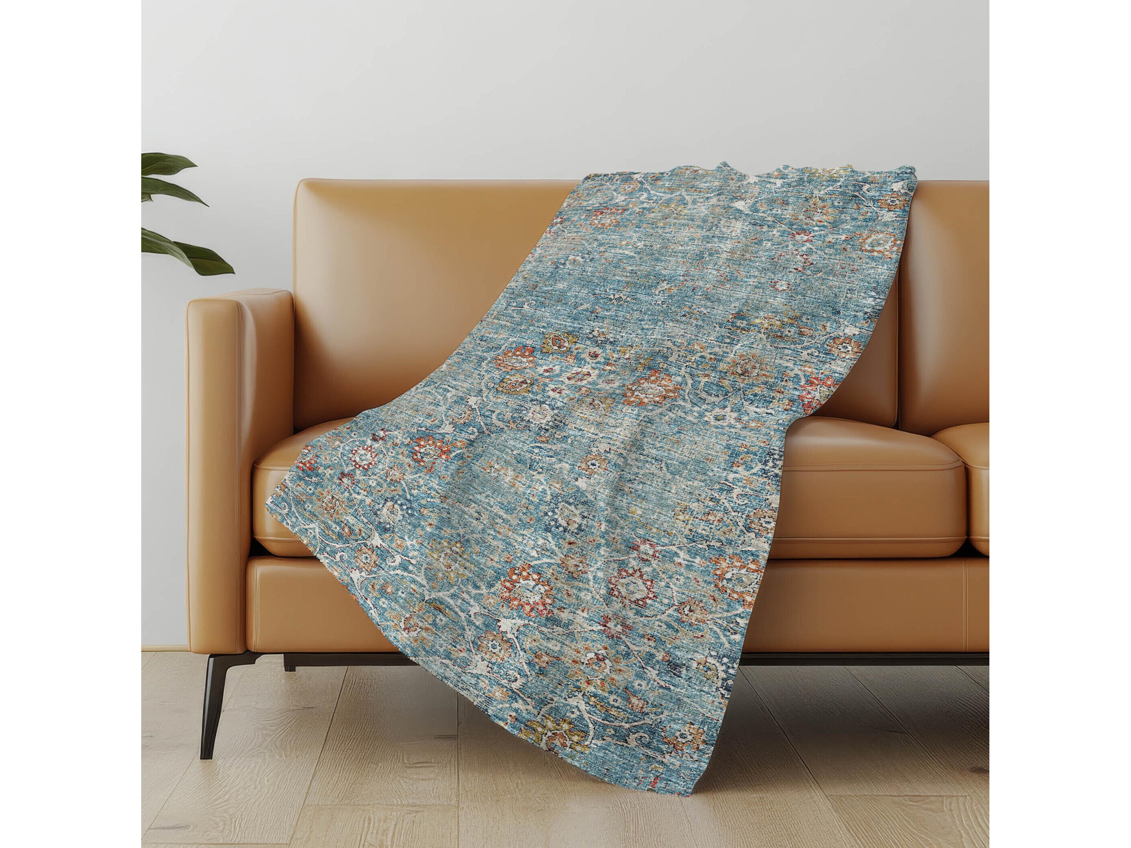 Dalyn Sherpa Multi Polyester Throw