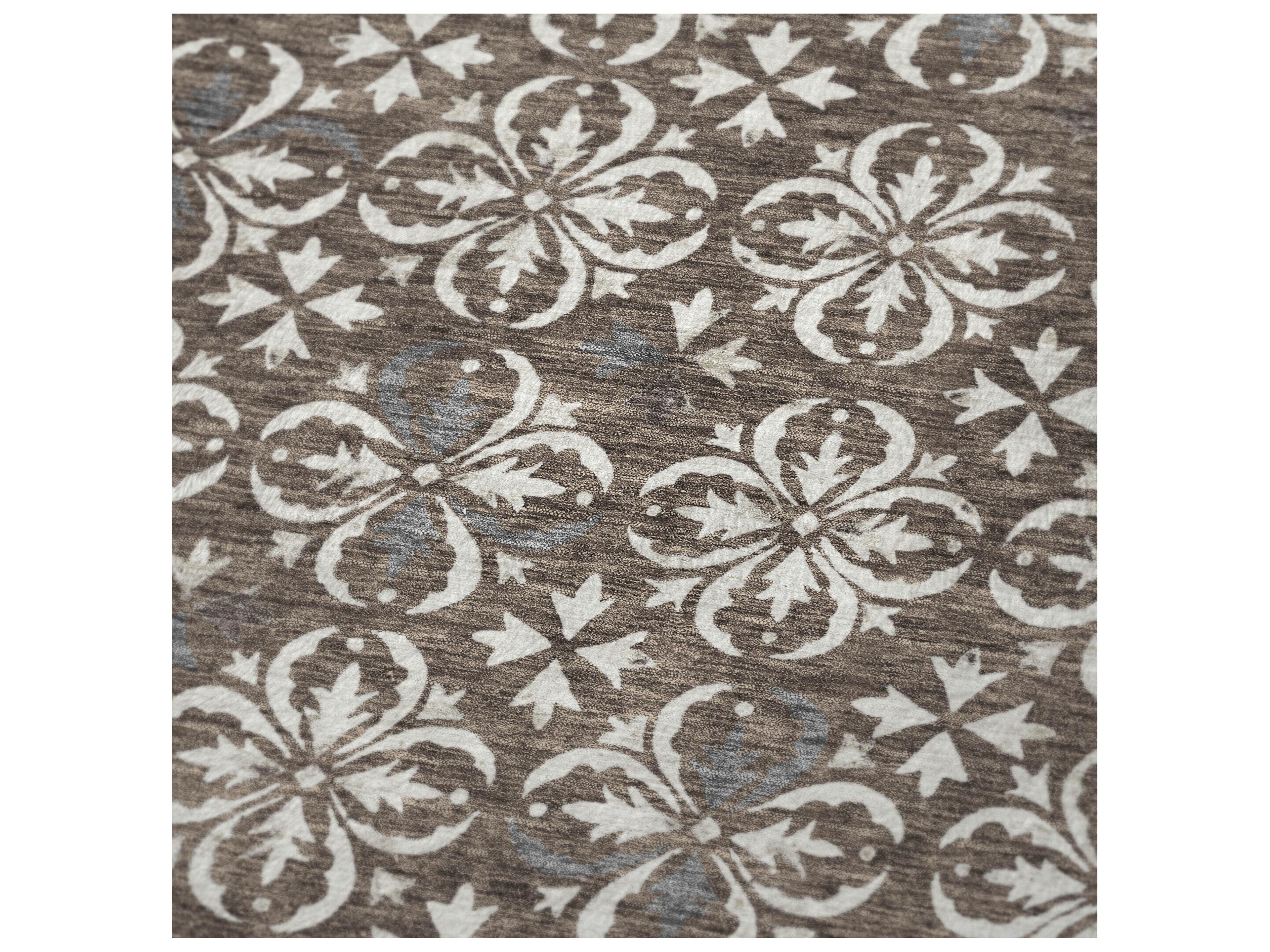 Dalyn Sherpa Brown Polyester Throw