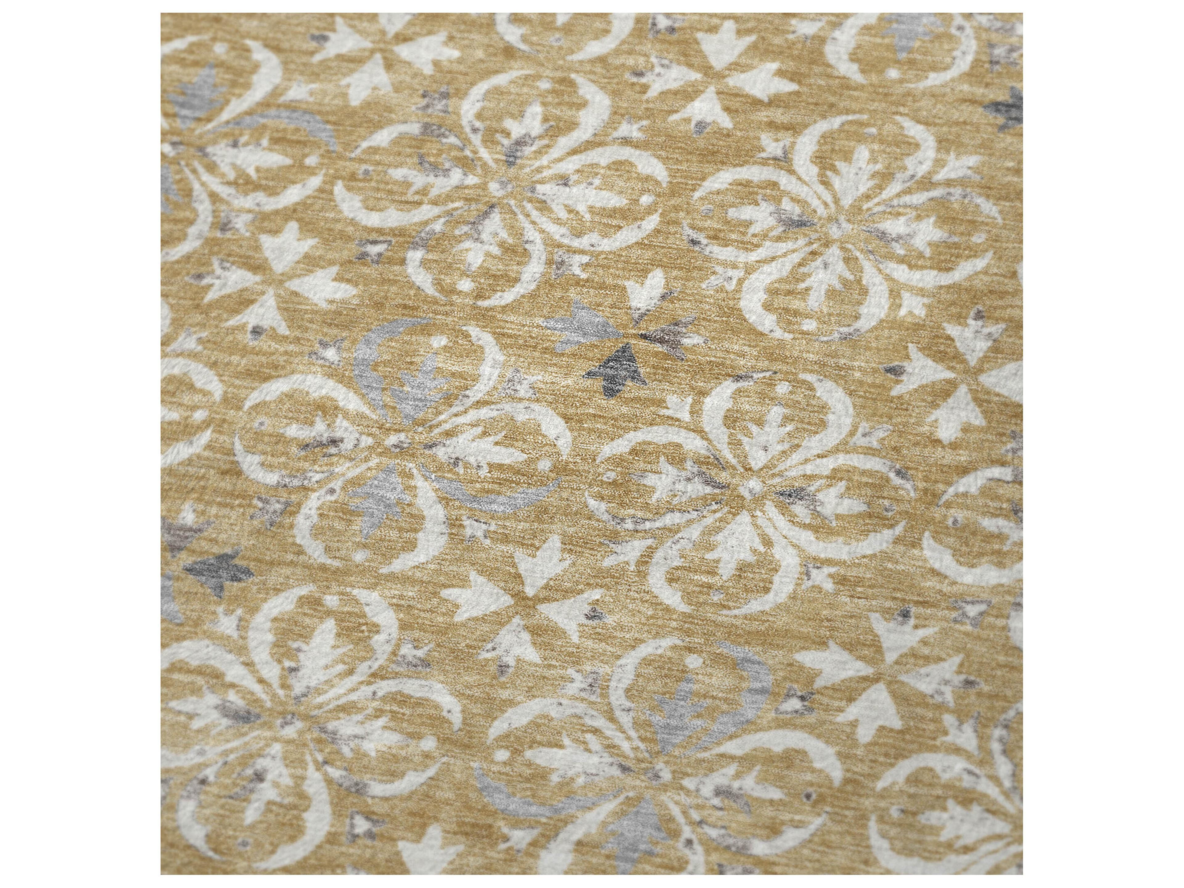 Dalyn Sherpa Gold Polyester Throw