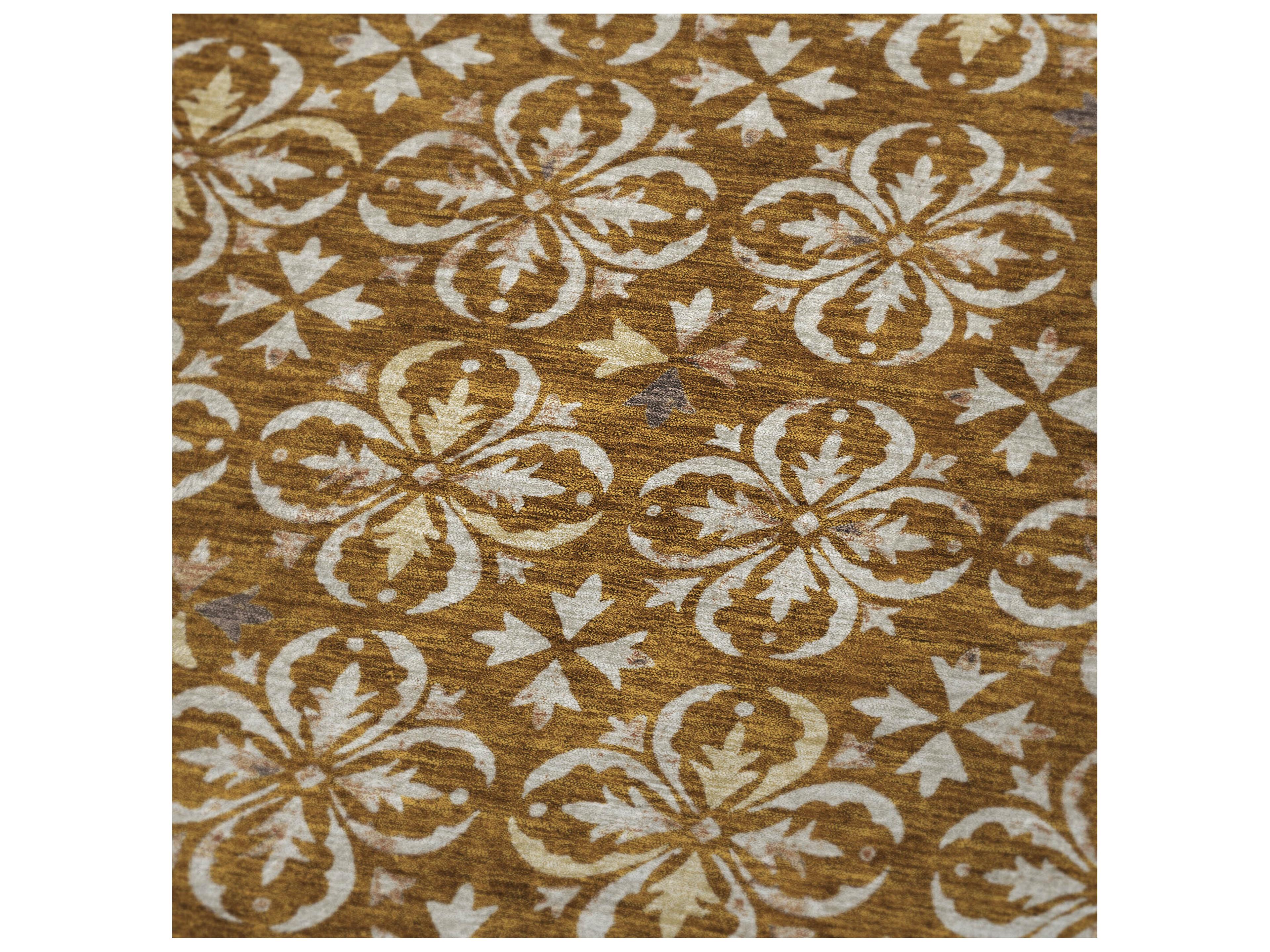 Dalyn Sherpa Orange Polyester Throw