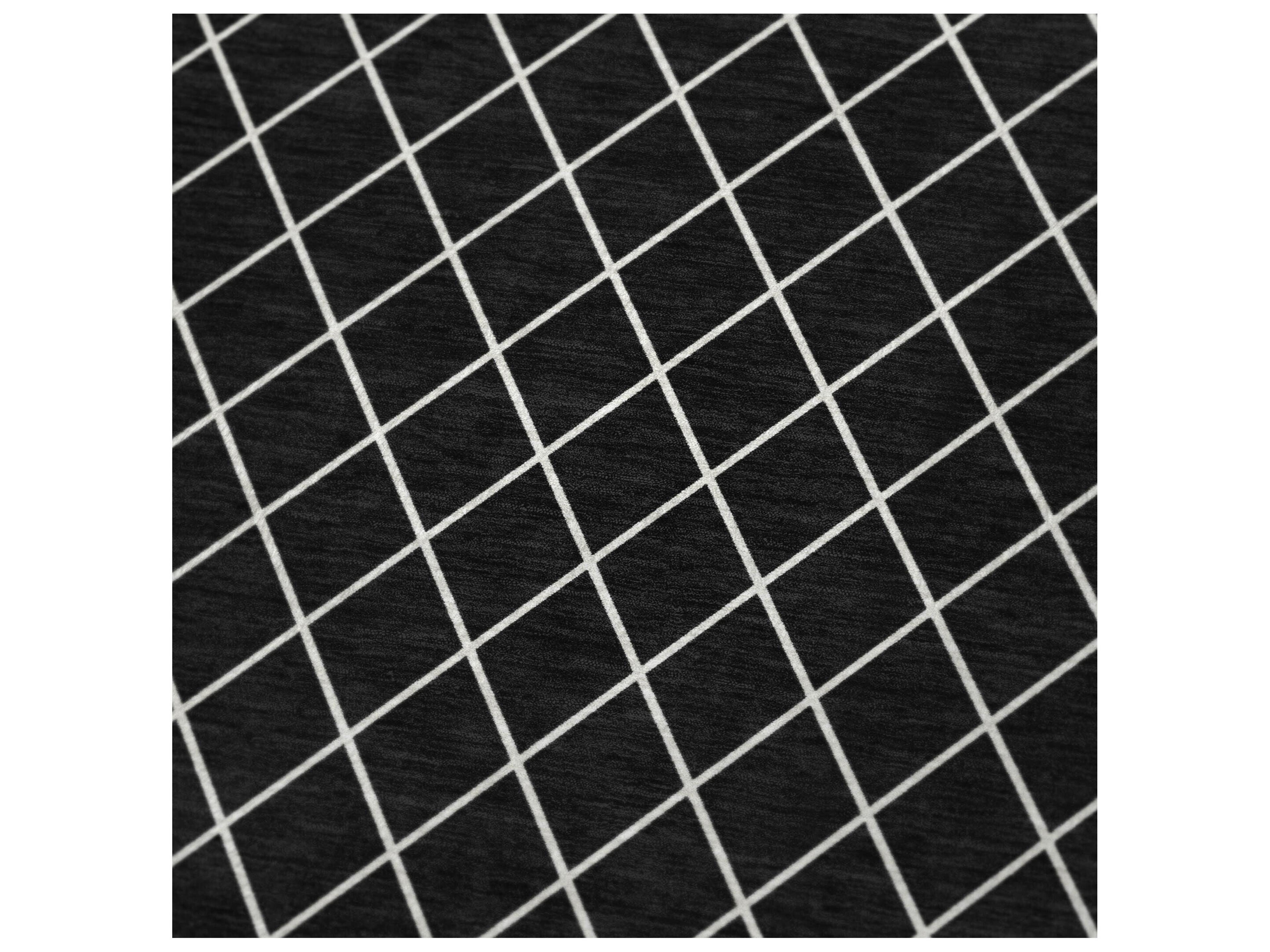 Dalyn Sherpa Black Polyester Throw