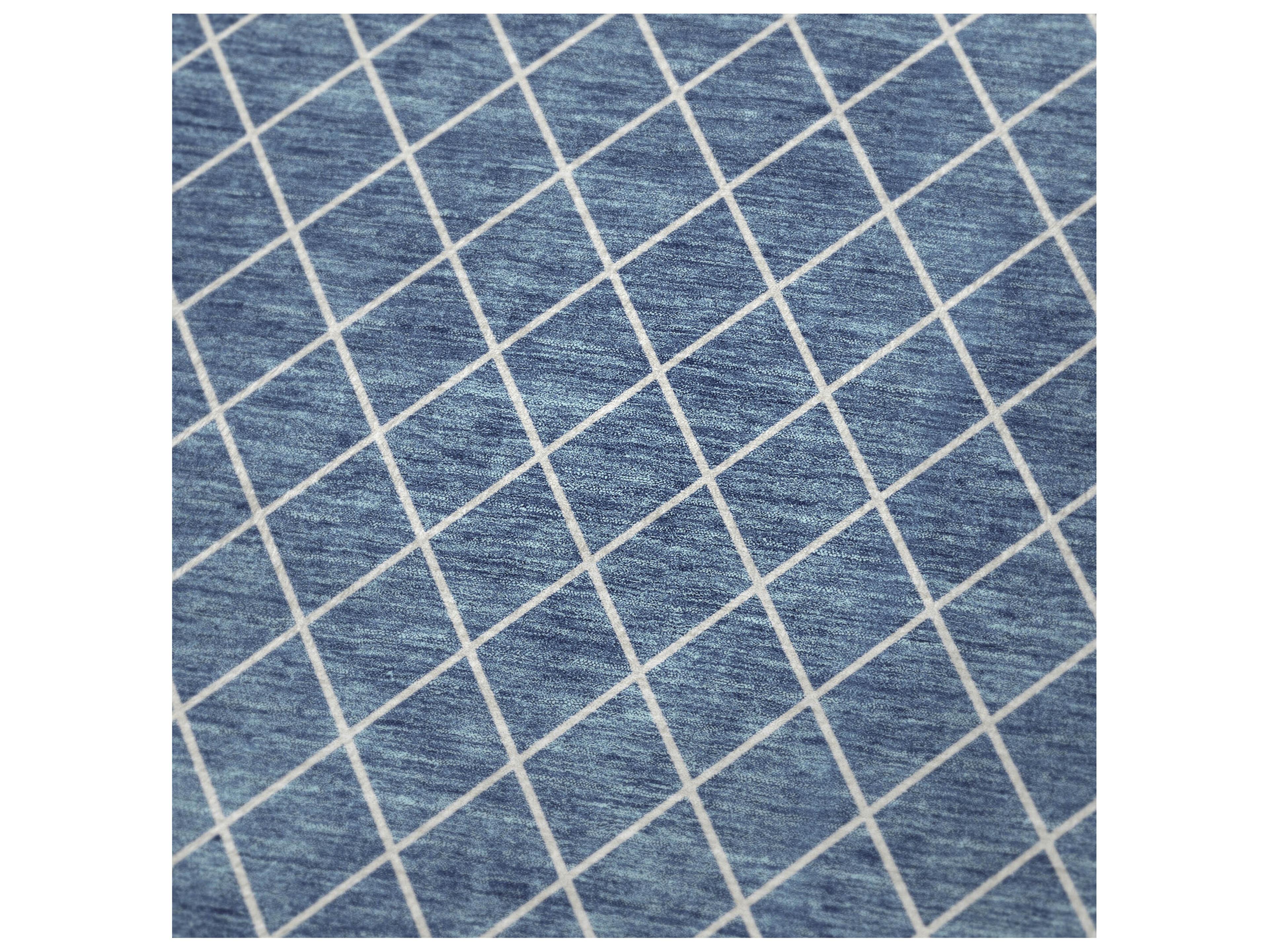 Dalyn Sherpa Blue Polyester Throw