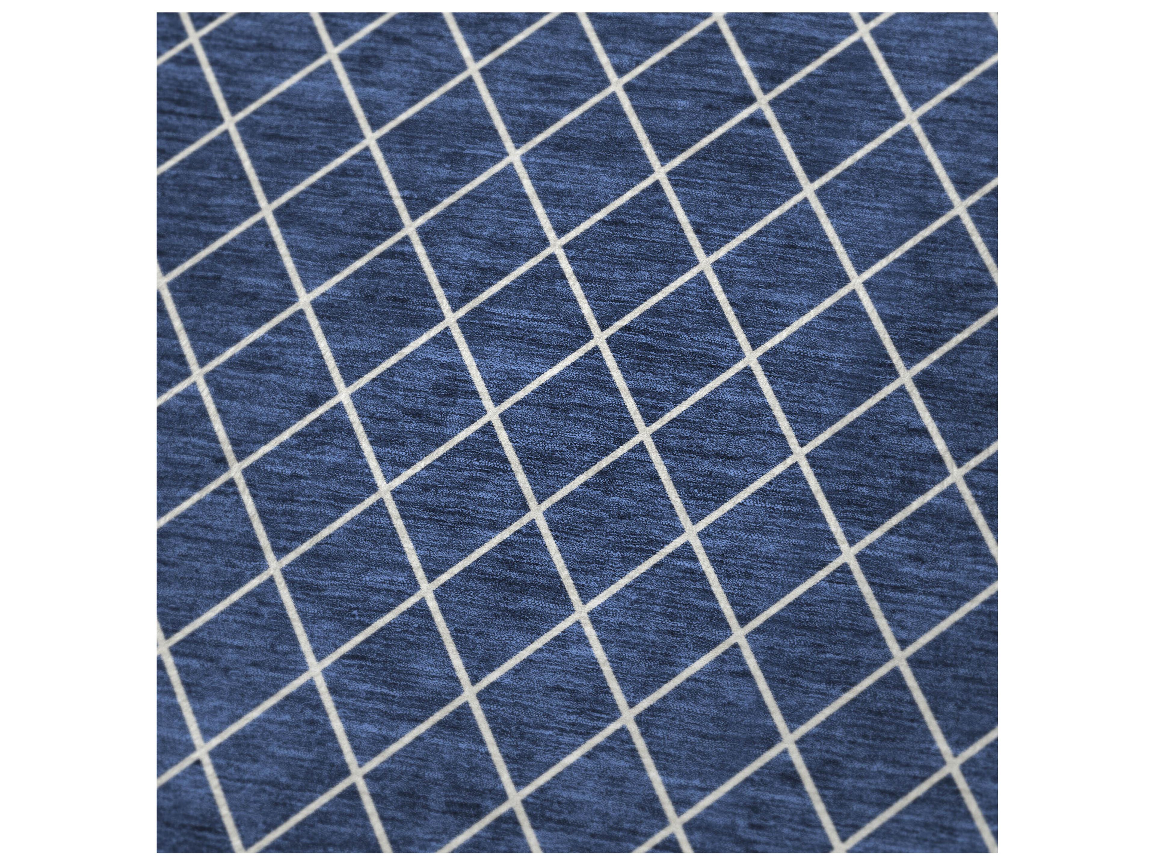 Dalyn Sherpa Blue Polyester Throw