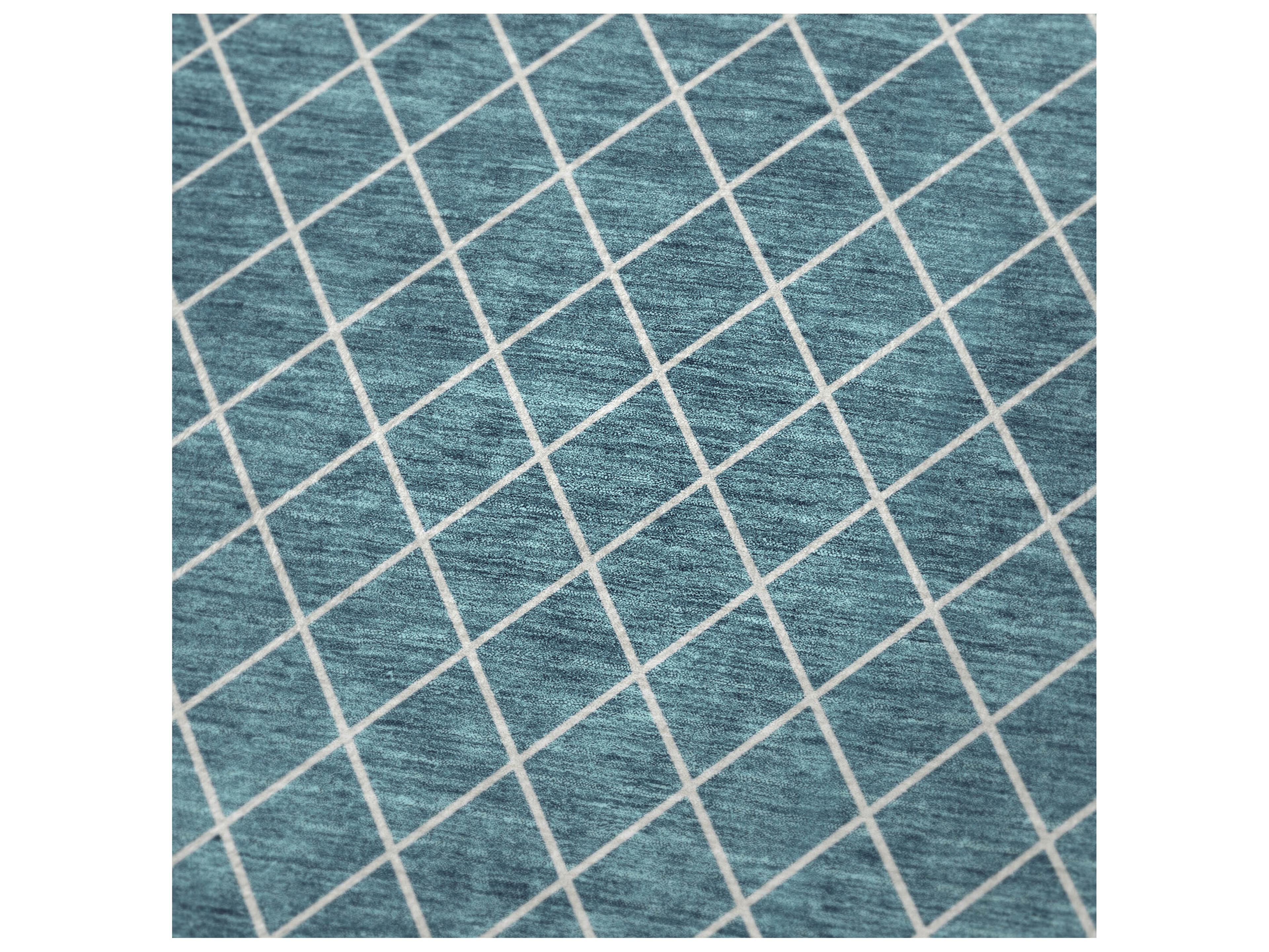 Dalyn Sherpa Teal Polyester Throw