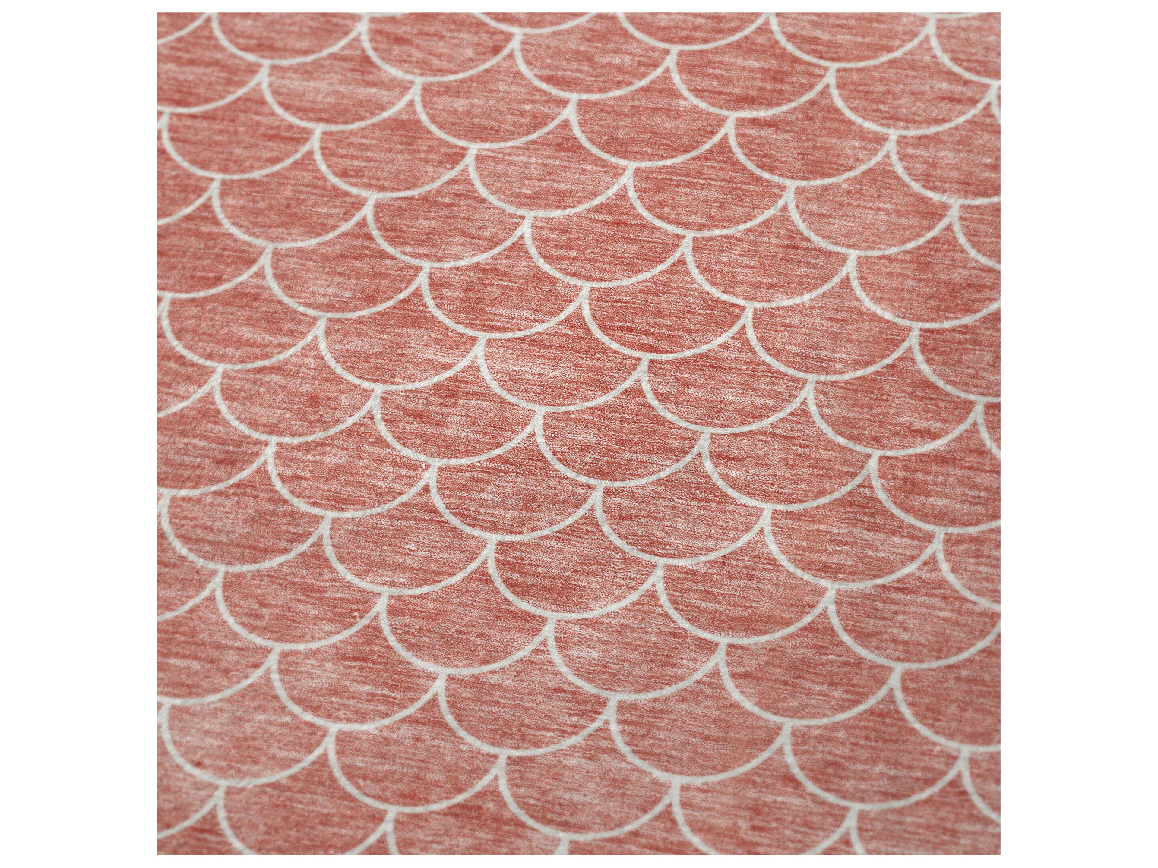 Dalyn Sherpa Orange Polyester Throw