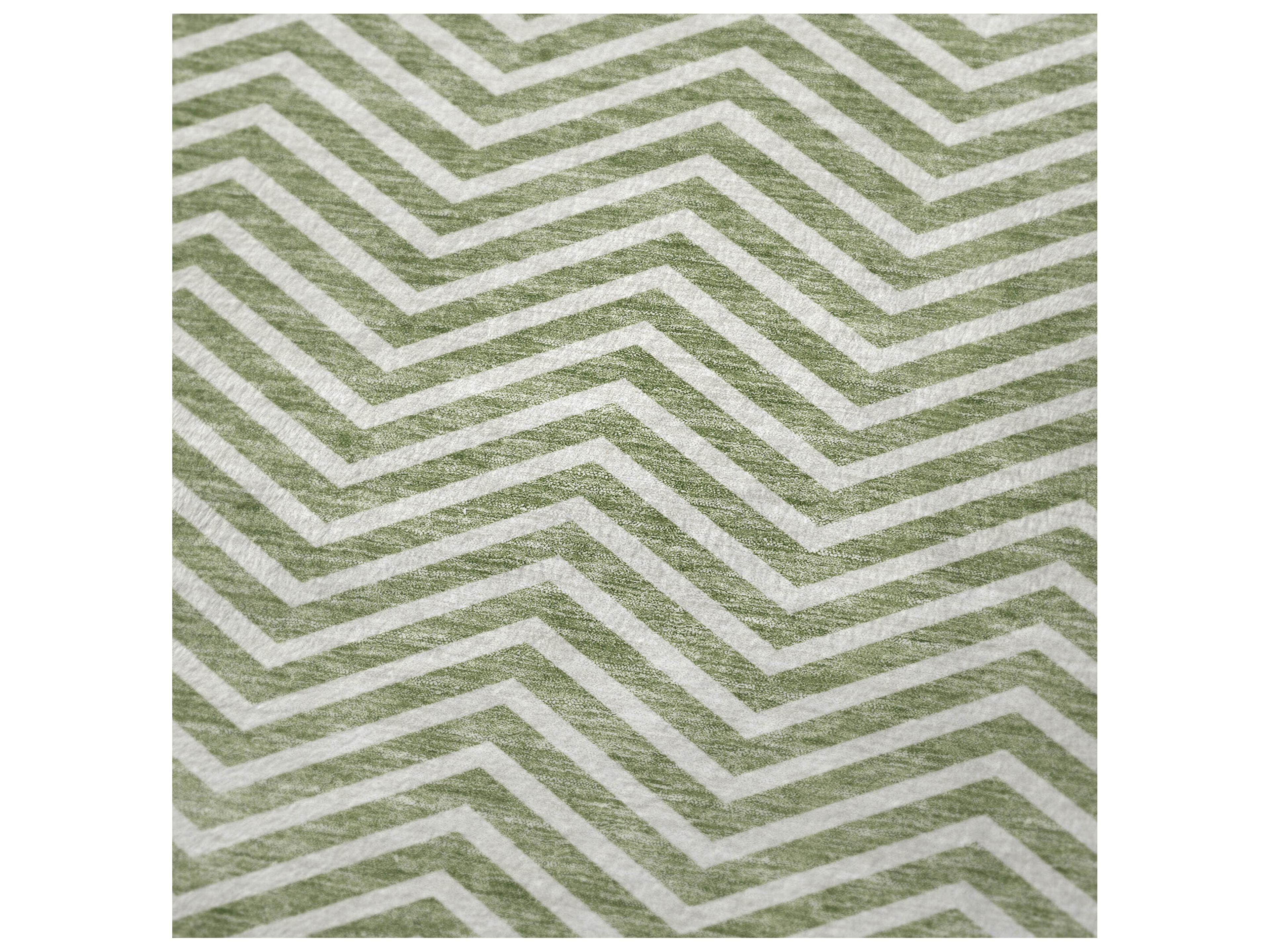 Dalyn Sherpa Green Polyester Throw