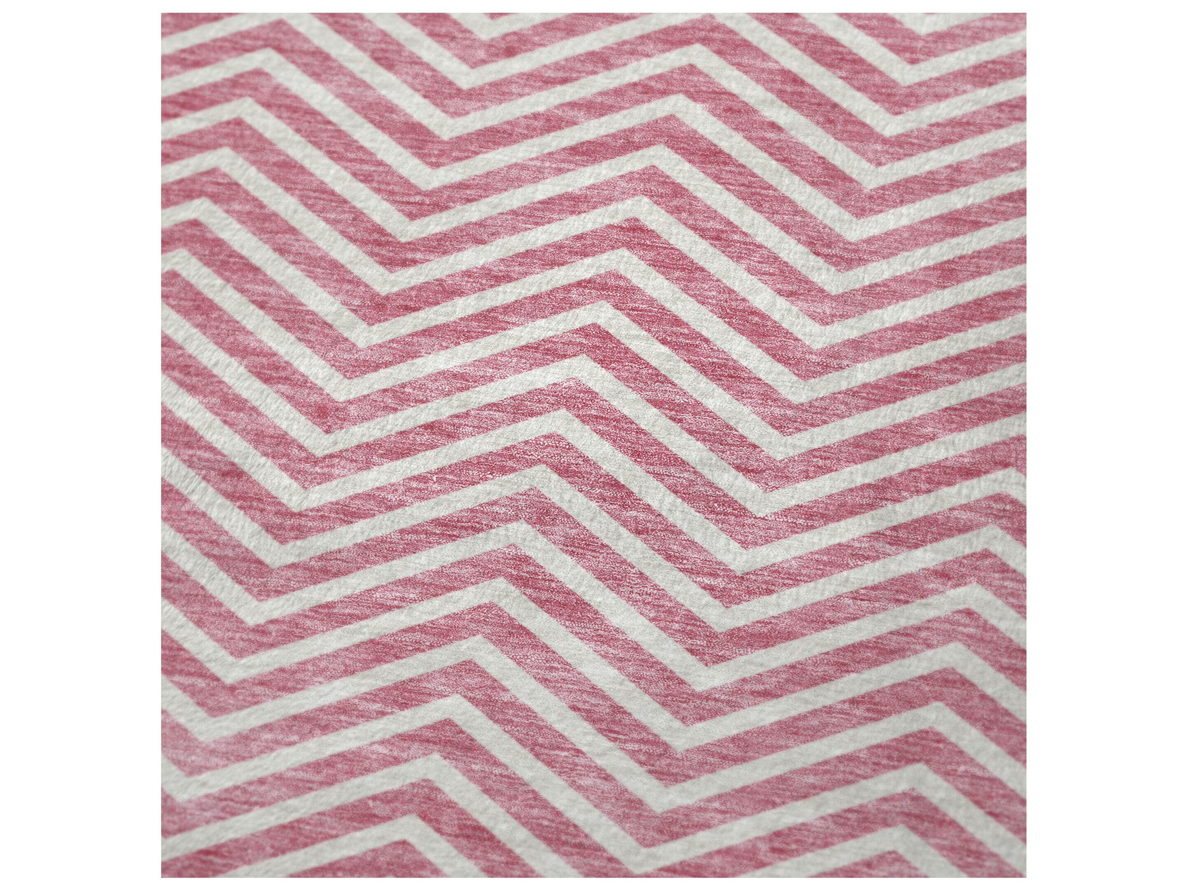 Dalyn Sherpa Pink Polyester Throw