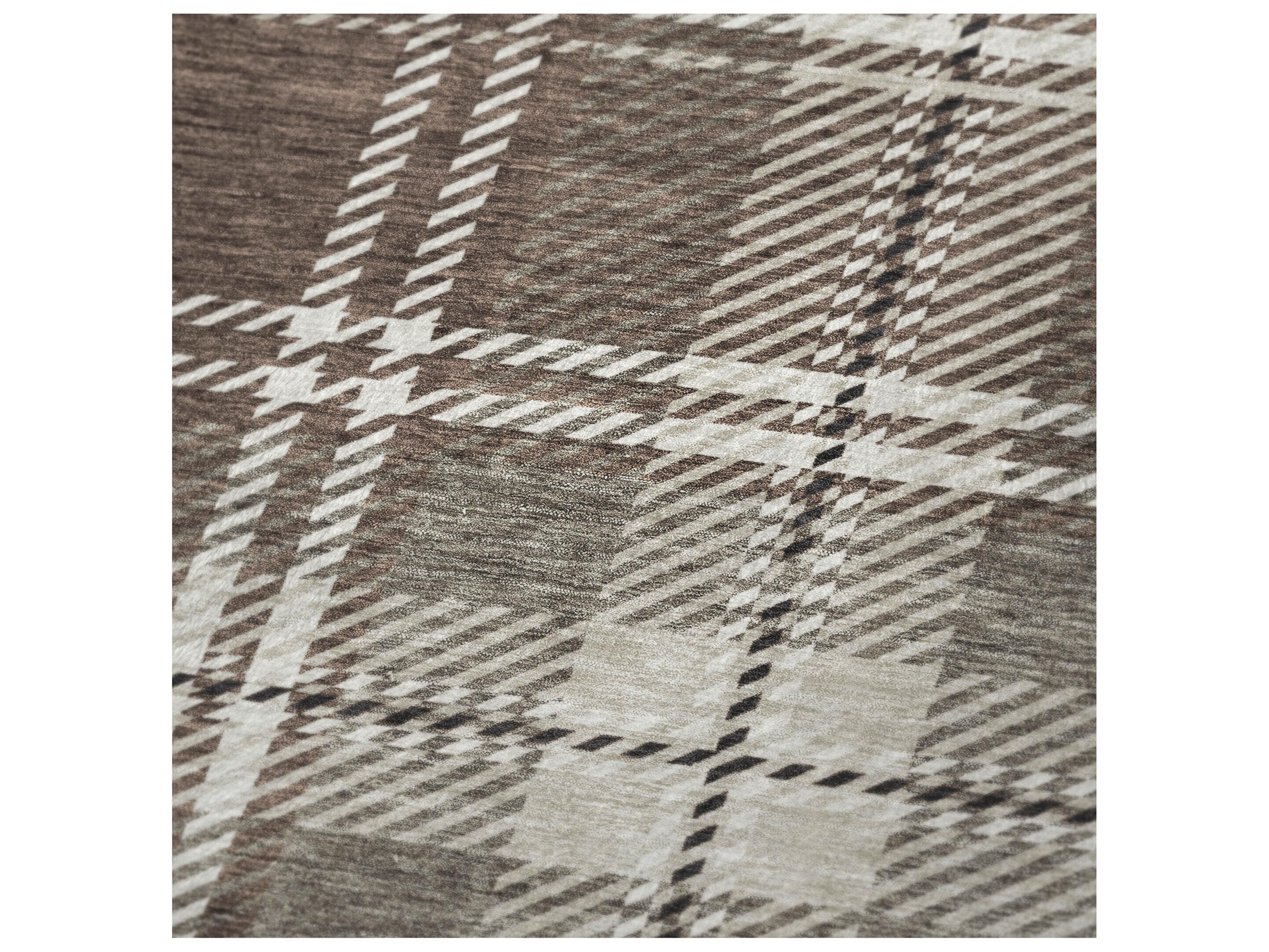 Dalyn Sherpa Brown Polyester Throw