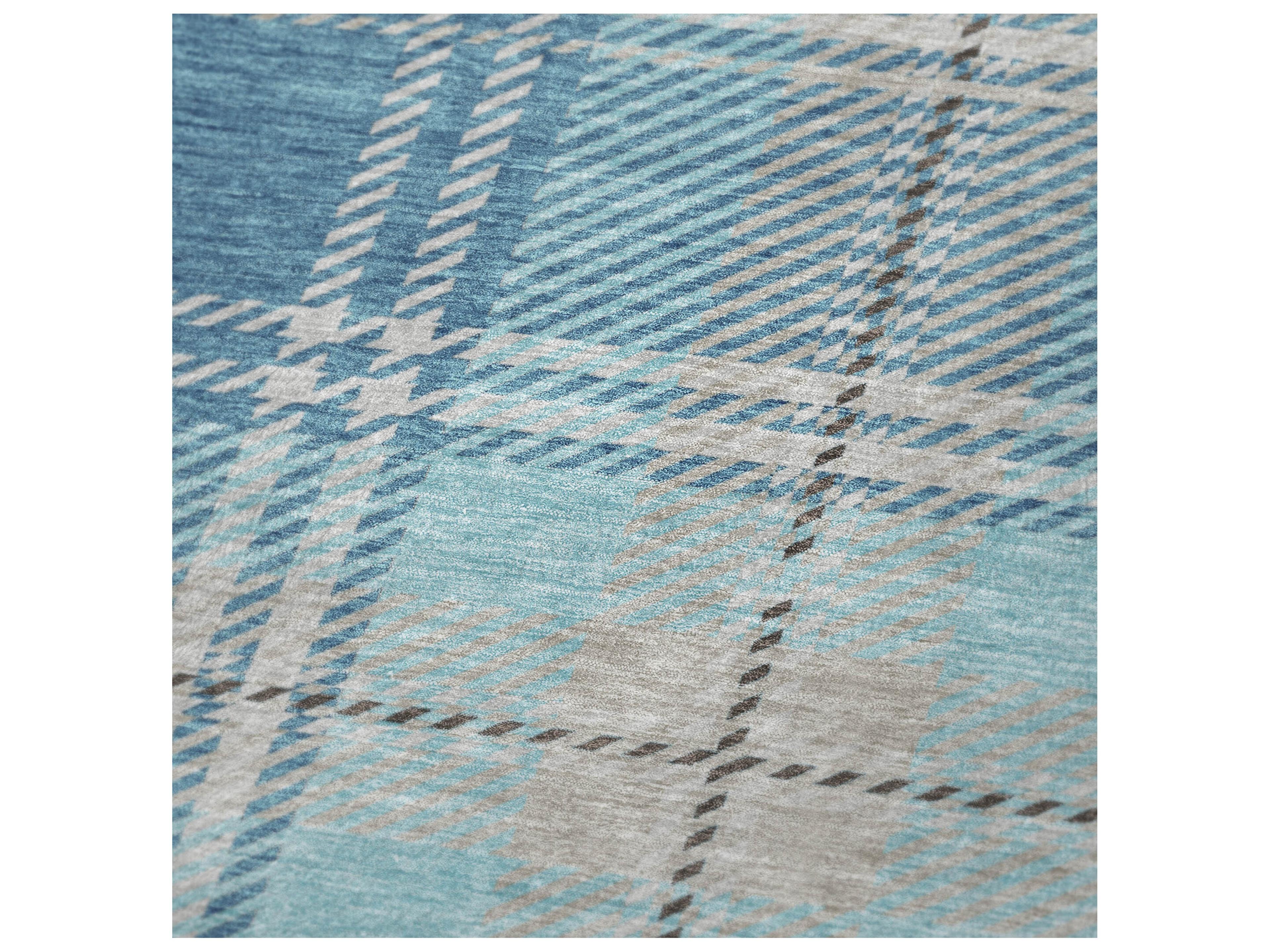 Dalyn Sherpa Teal Polyester Throw