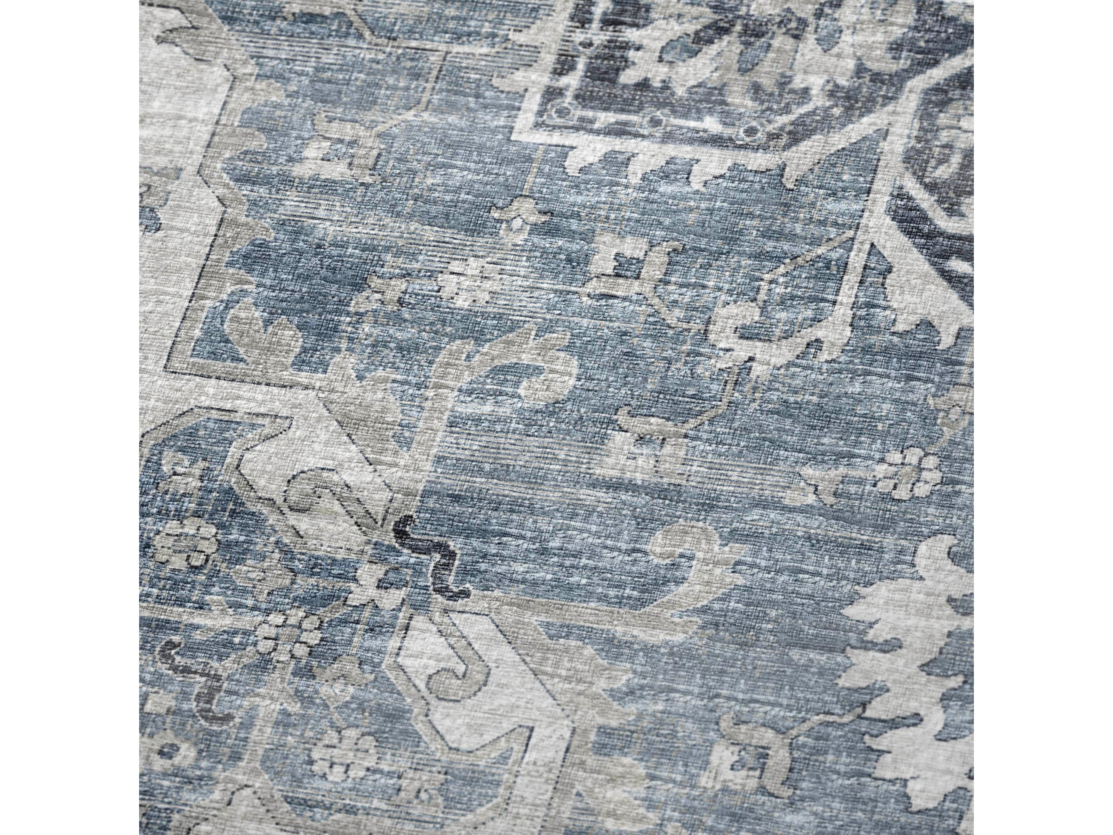 Dalyn Sherpa Blue Polyester Throw