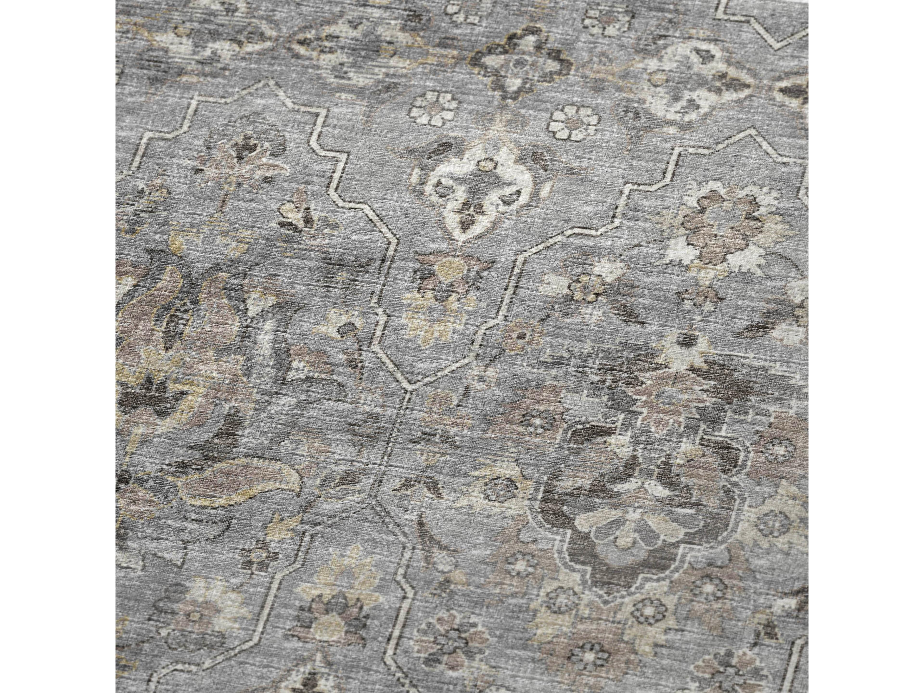 Dalyn Sherpa Gray Polyester Throw