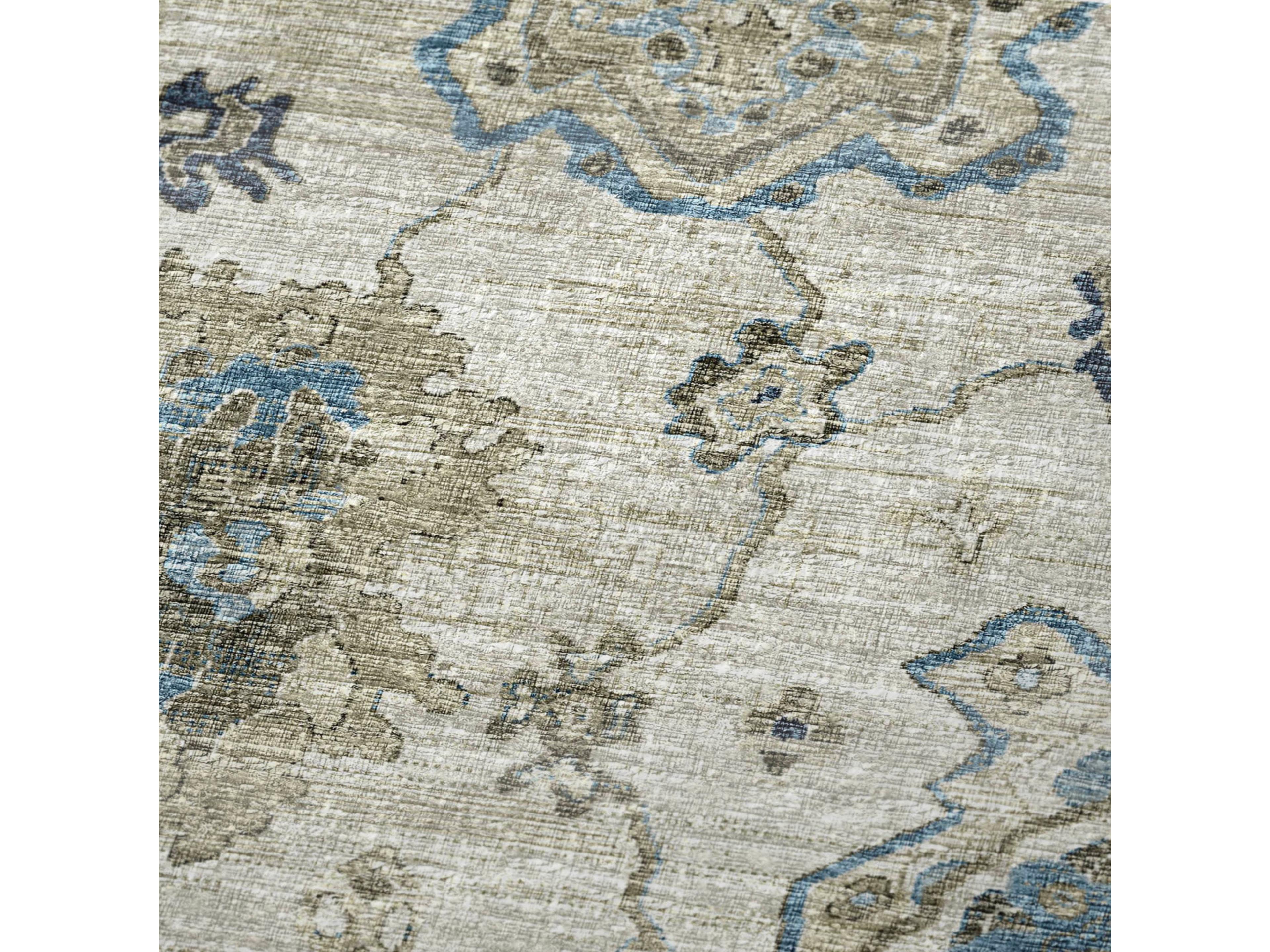 Dalyn Sherpa Blue Polyester Throw