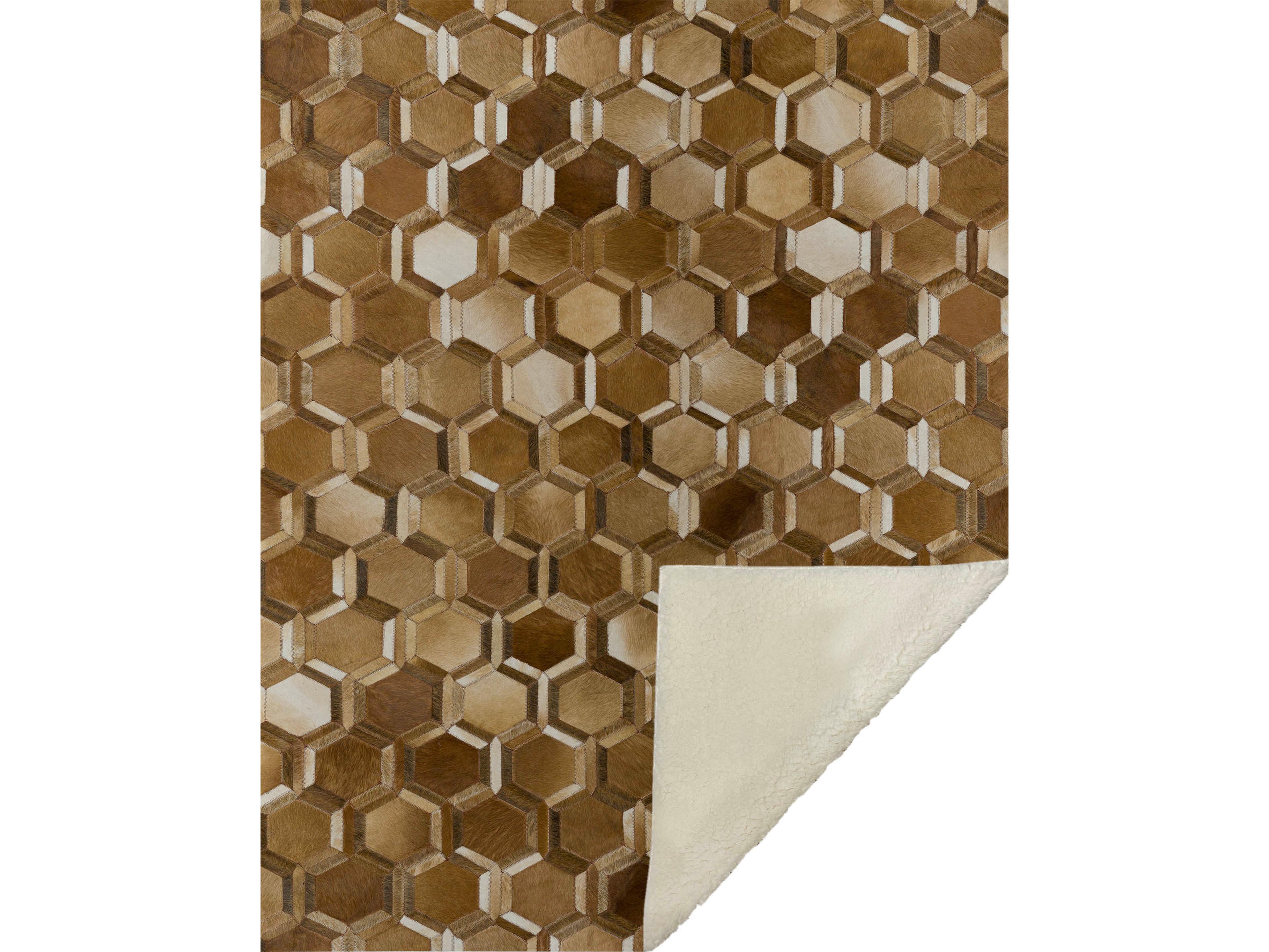 Sherpa Brown Polyester Throw