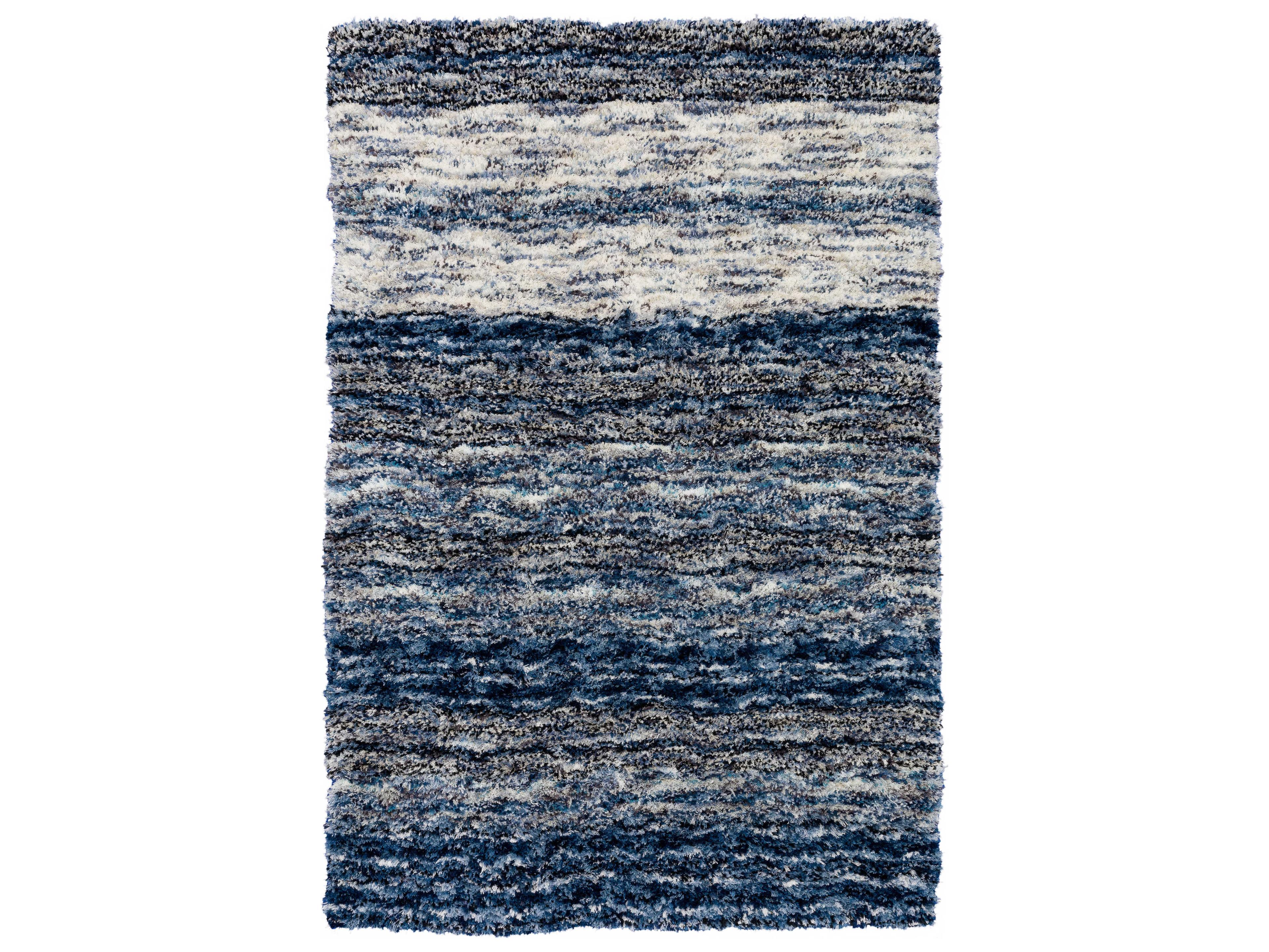 Sanibel Shag Striped Area Rug