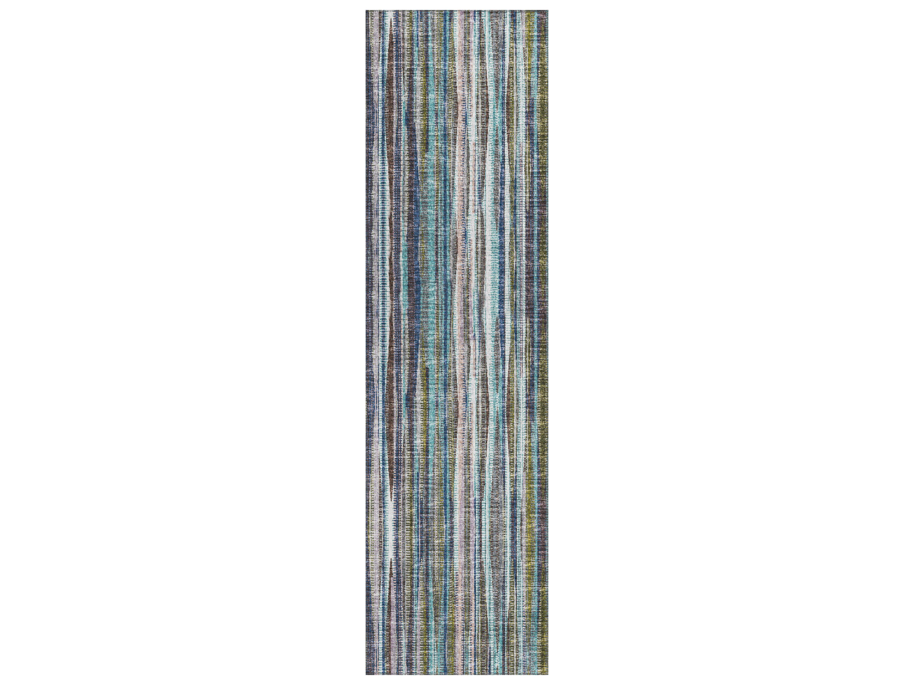 Waverly Geometric Runner Area Rug