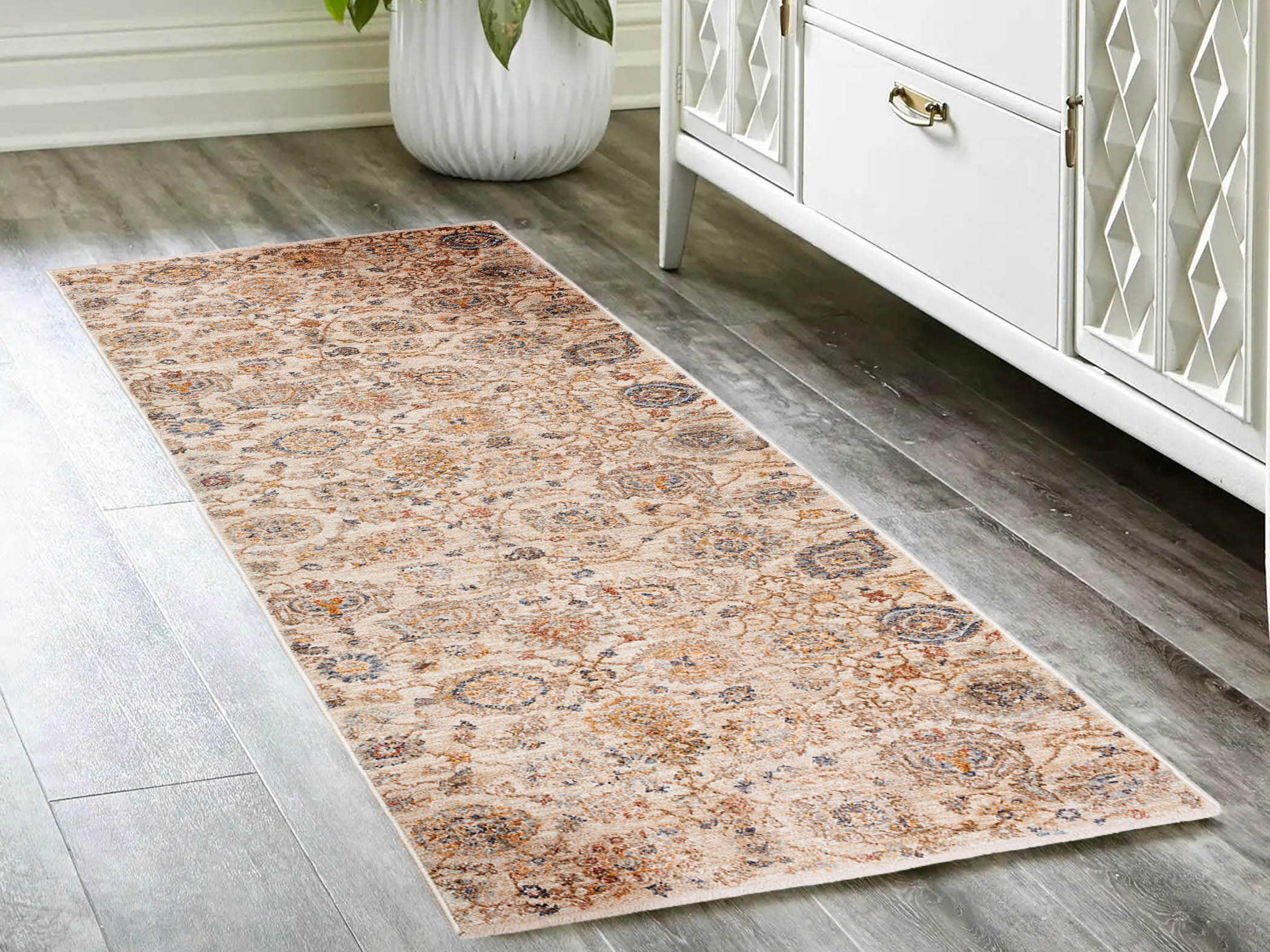 Dalyn Bergama Floral Runner Area Rug