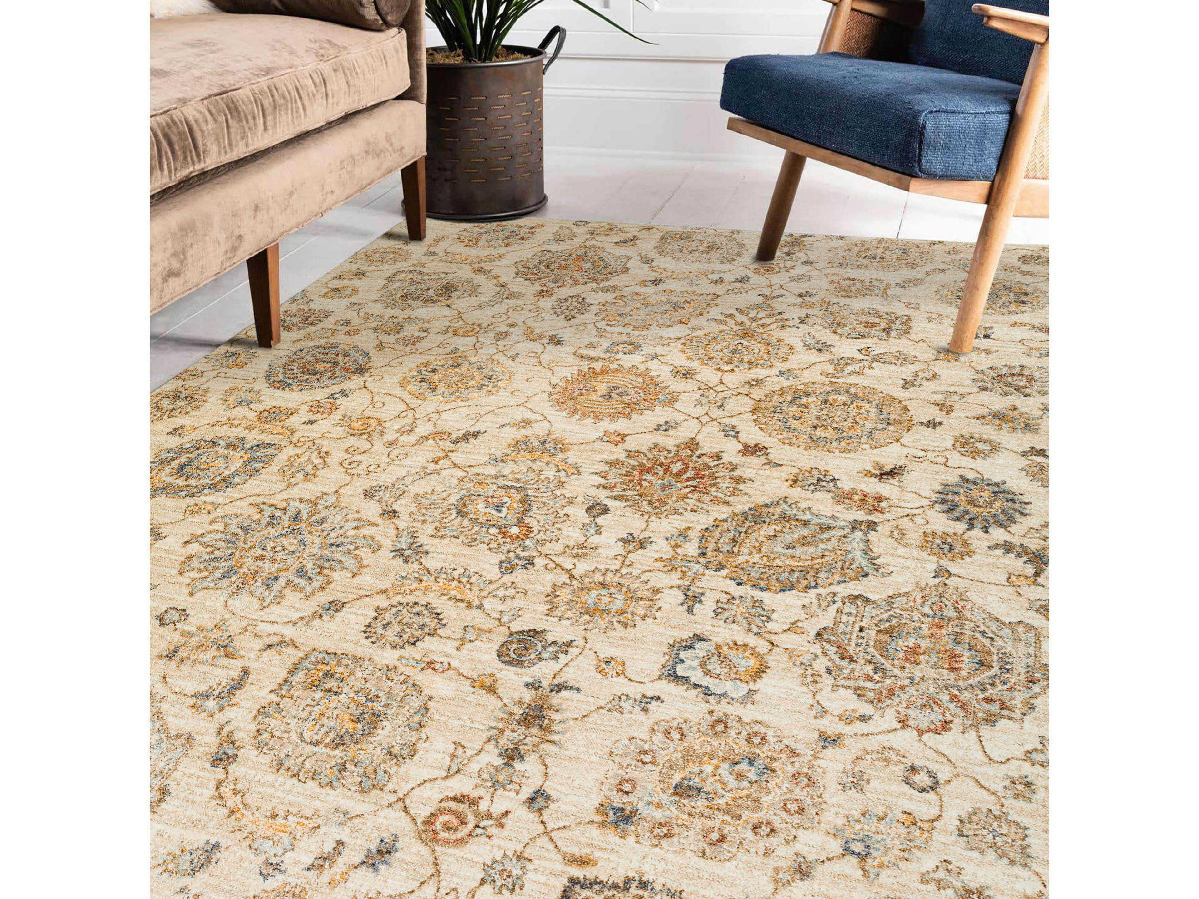 Dalyn Bergama Floral Area Rug