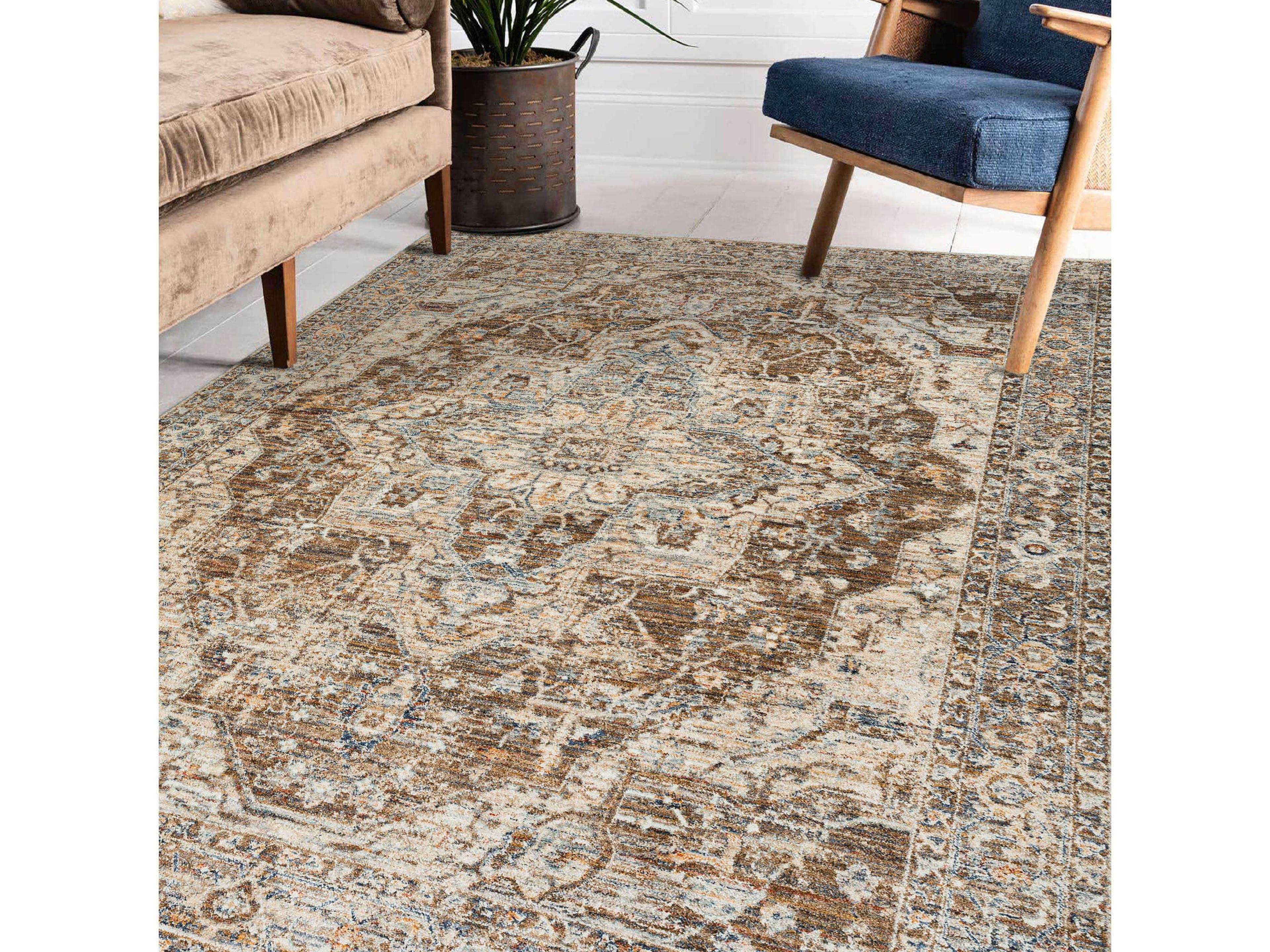 Dalyn Bergama Bordered Area Rug