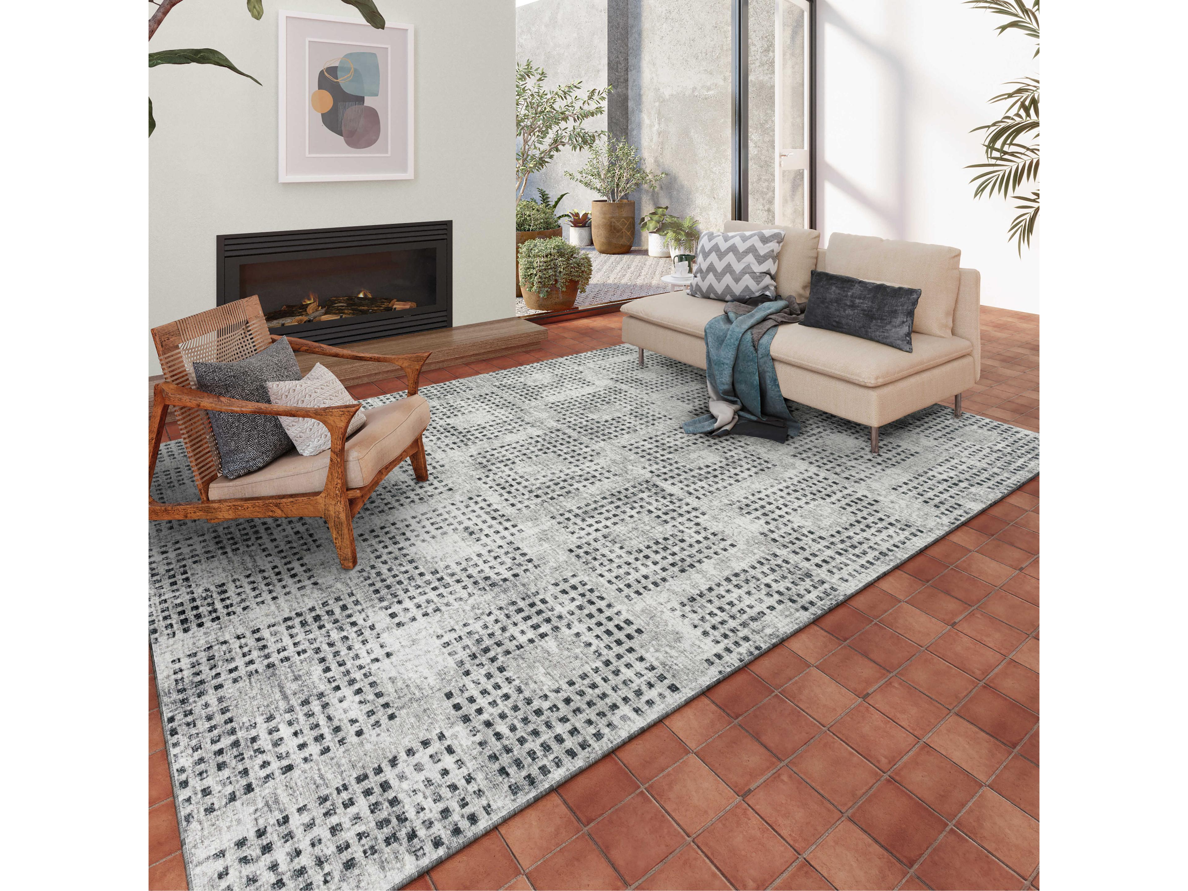 Dalyn Delano Geometric Area Rug
