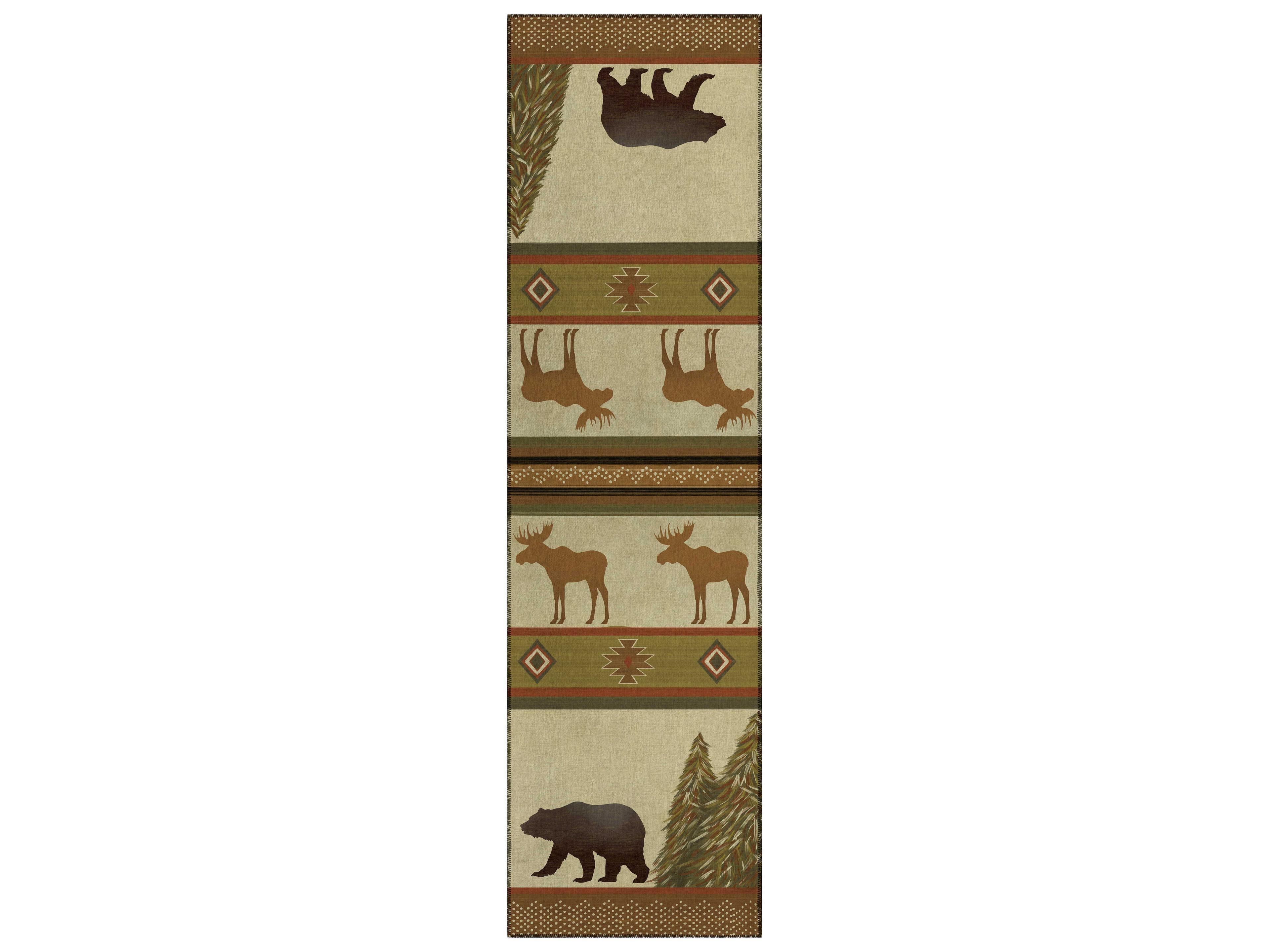 Excursion Animal Print Runner Area Rug